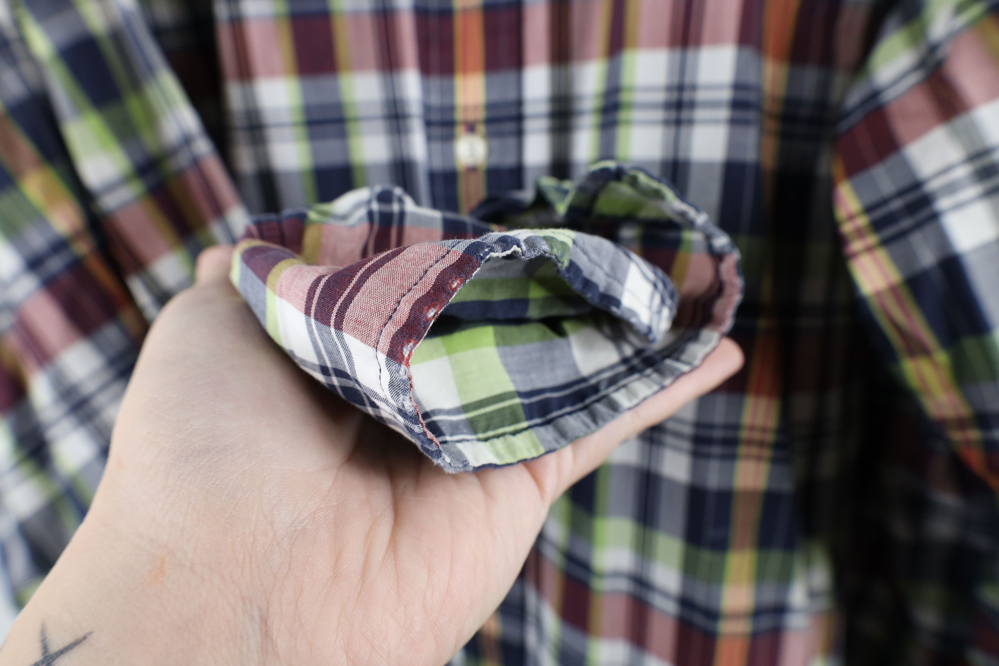 Ralph Lauren × Vintage Vintage 90s Ralph Lauren Plaid Collared Button Down Shirt Size US XL / EU 56 / 4 - 8 Thumbnail