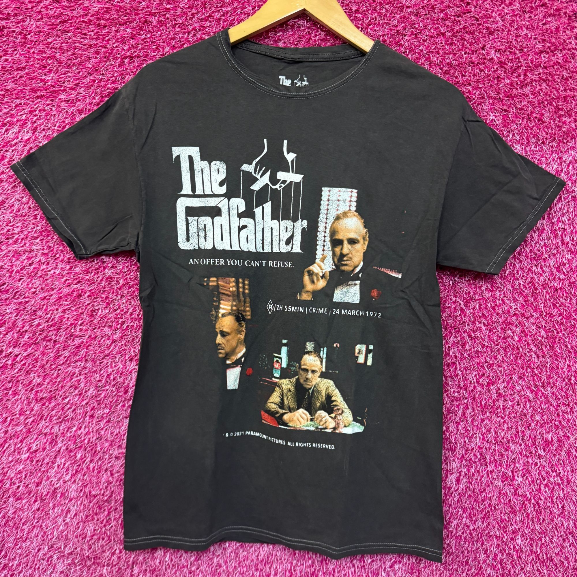 Other The Godfather An Offer You Cant Refuse 1972 Movie Tee S/M Size US M / EU 48-50 / 2 - 1 Thumbnail