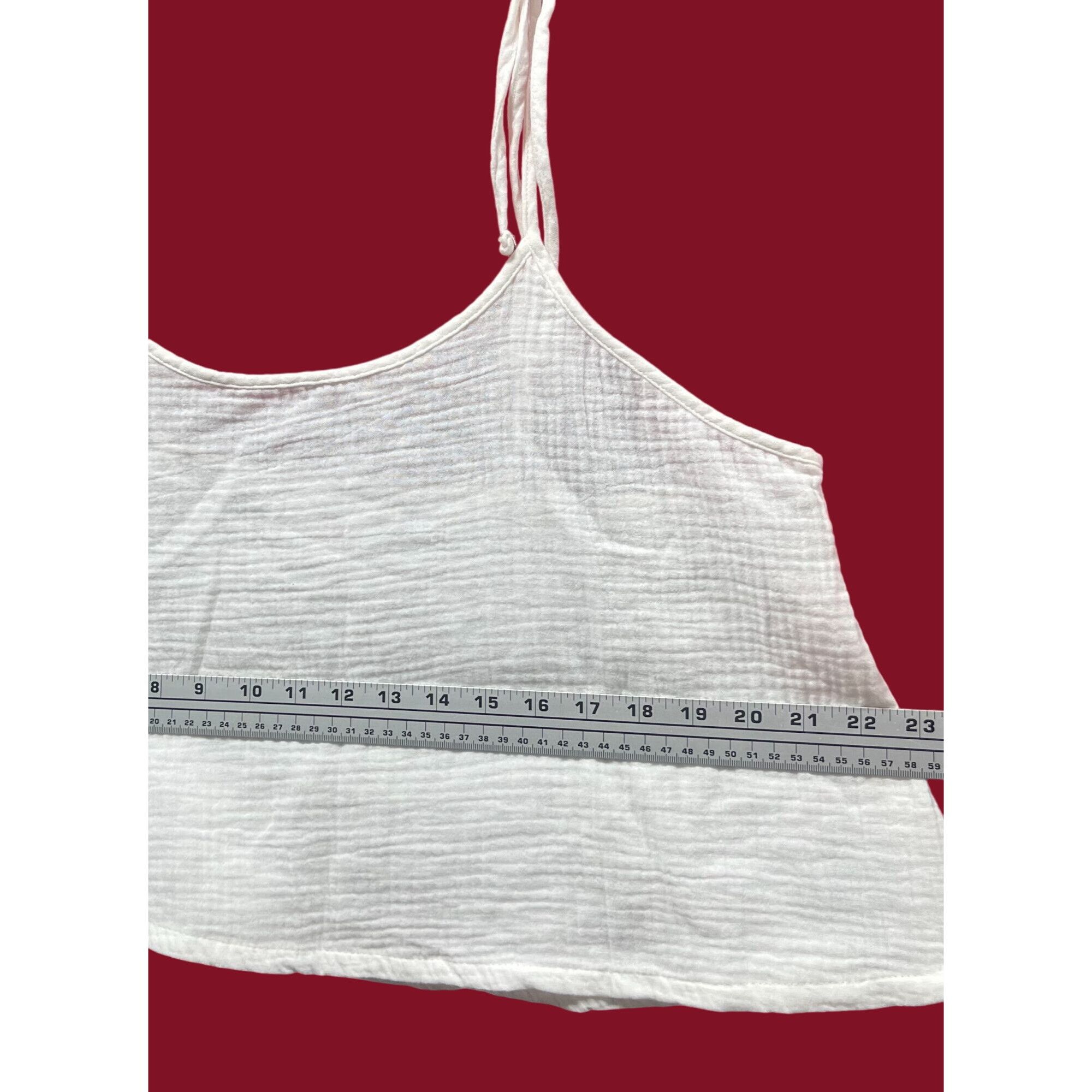 Other Colsie - Women's Tank Top - White - Extra Large Size XL / US 12-14 / IT 48-50 - 4 Thumbnail