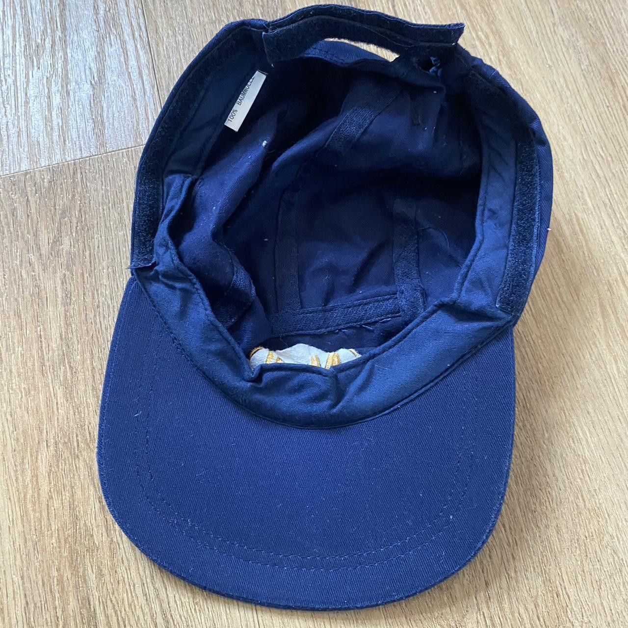 Other Blue cotton cap with gold logo Vintage y2k 2000s Size ONE SIZE - 2 Thumbnail