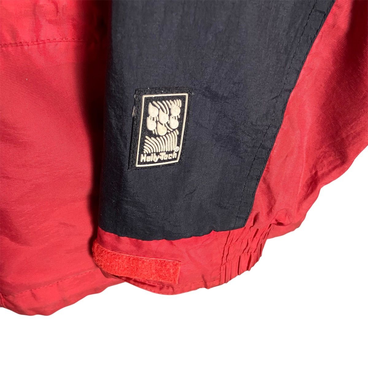 Helly Hansen × Vintage Vintage 90s Helly Hansen Full Zip Windbreaker Hoodie Jacket Size US L / EU 52-54 / 3 - 3 Thumbnail