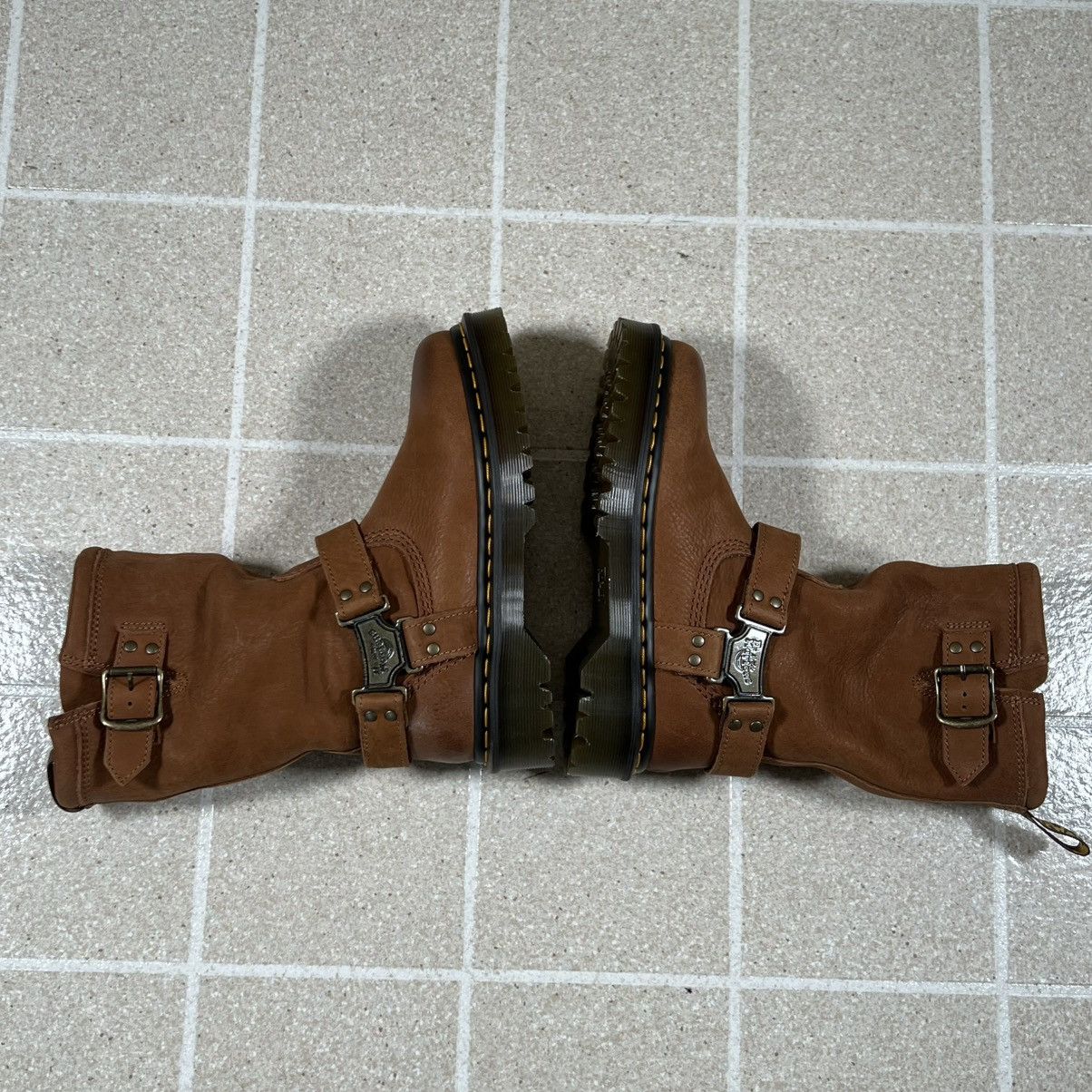 Dr. Martens Dr Martens Aniston HI Tumble Nubuck Biker Boots Desert Brown Size US 6 / IT 36 - 7 Thumbnail