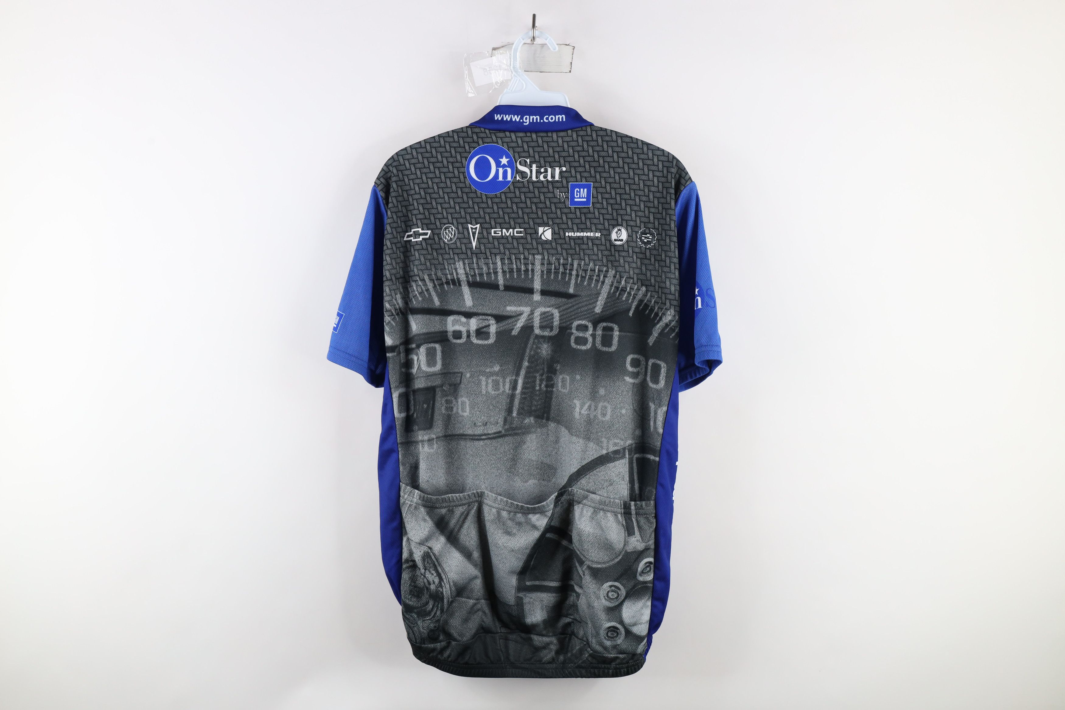 Vintage Vintage Voler Motors 3/4 Zip Bicycle Cycling Jersey USA Size US L / EU 52-54 / 3 - 16 Thumbnail
