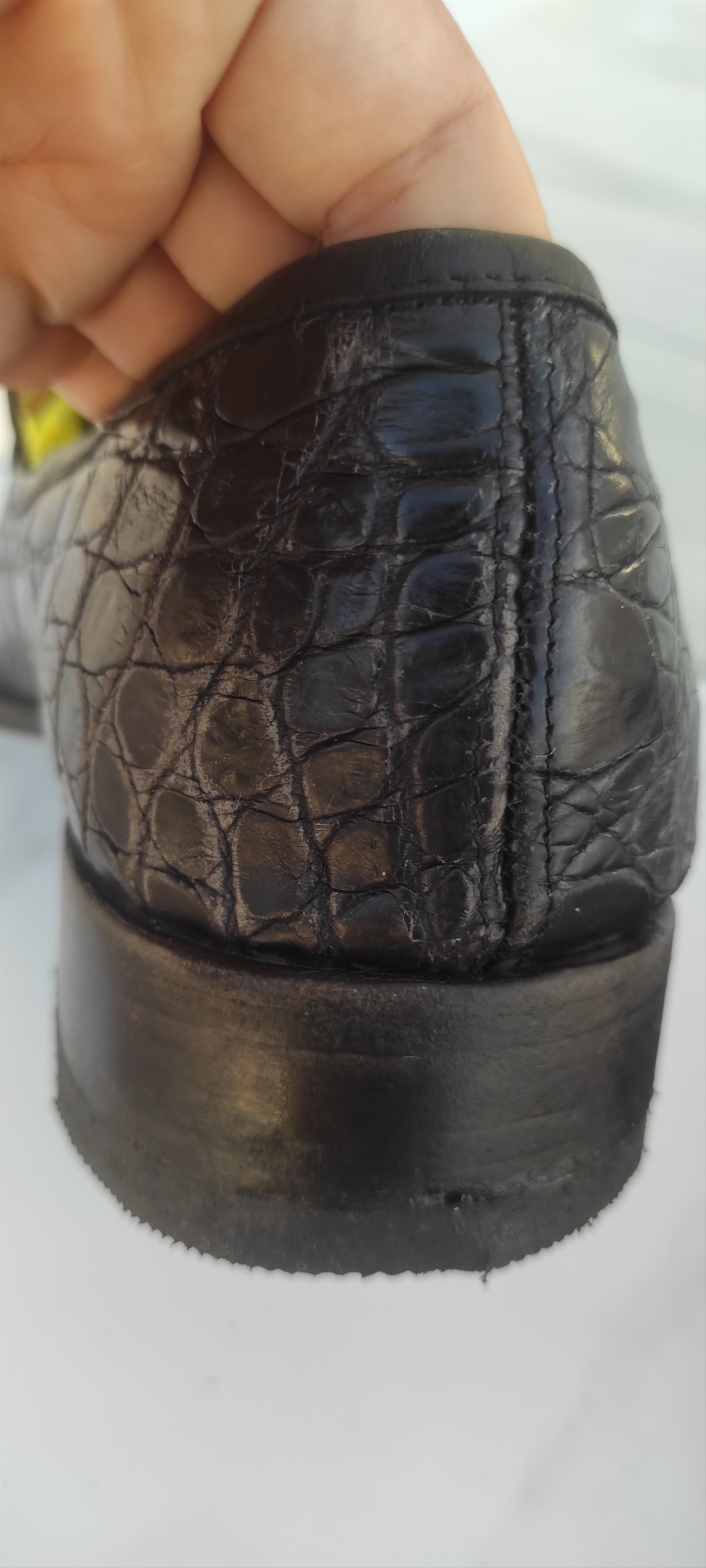Cole Haan Cole Haan Genuine Crocodile Slip-On Loafer Size 9 1/2 Size US 9.5 / EU 42-43 - 12 Thumbnail