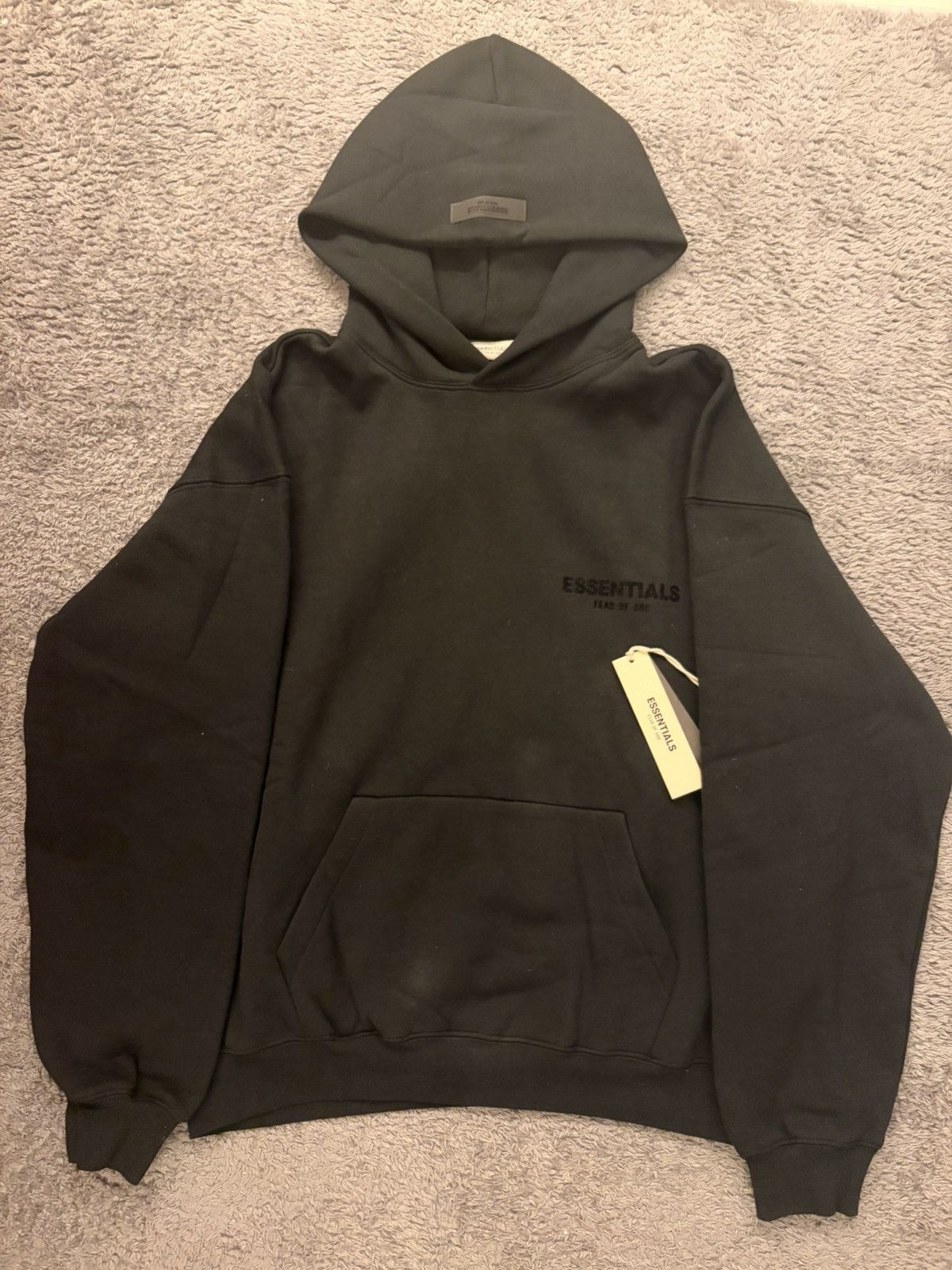 FW 2022 - Fear of God Essentials Hoodie ‘Streched Limo