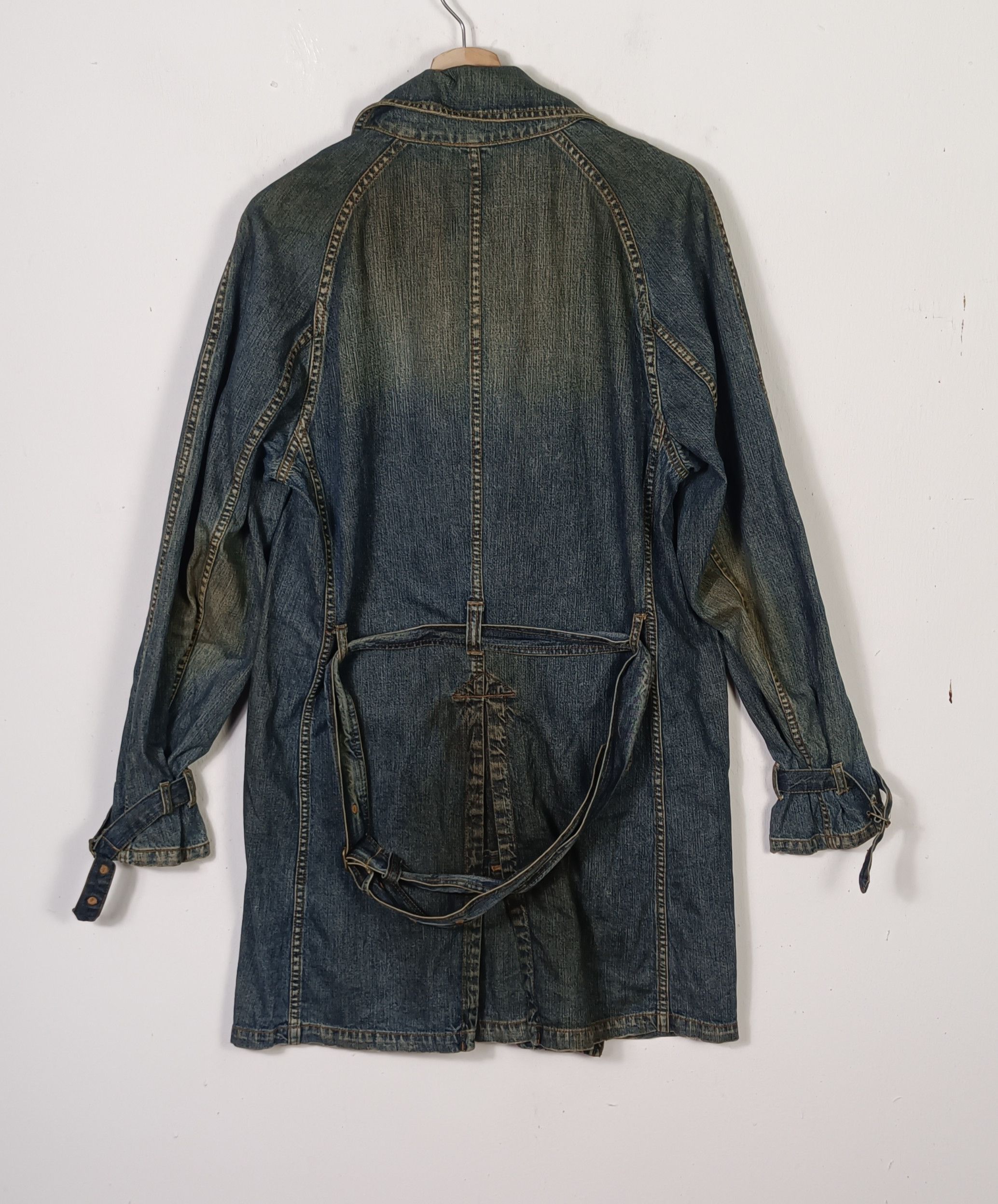 Japanese Brand × SHIPS × Vintage Vintage SHIPS Denim Parkas Size M / US 6-8 / IT 42-44 - 2 Thumbnail