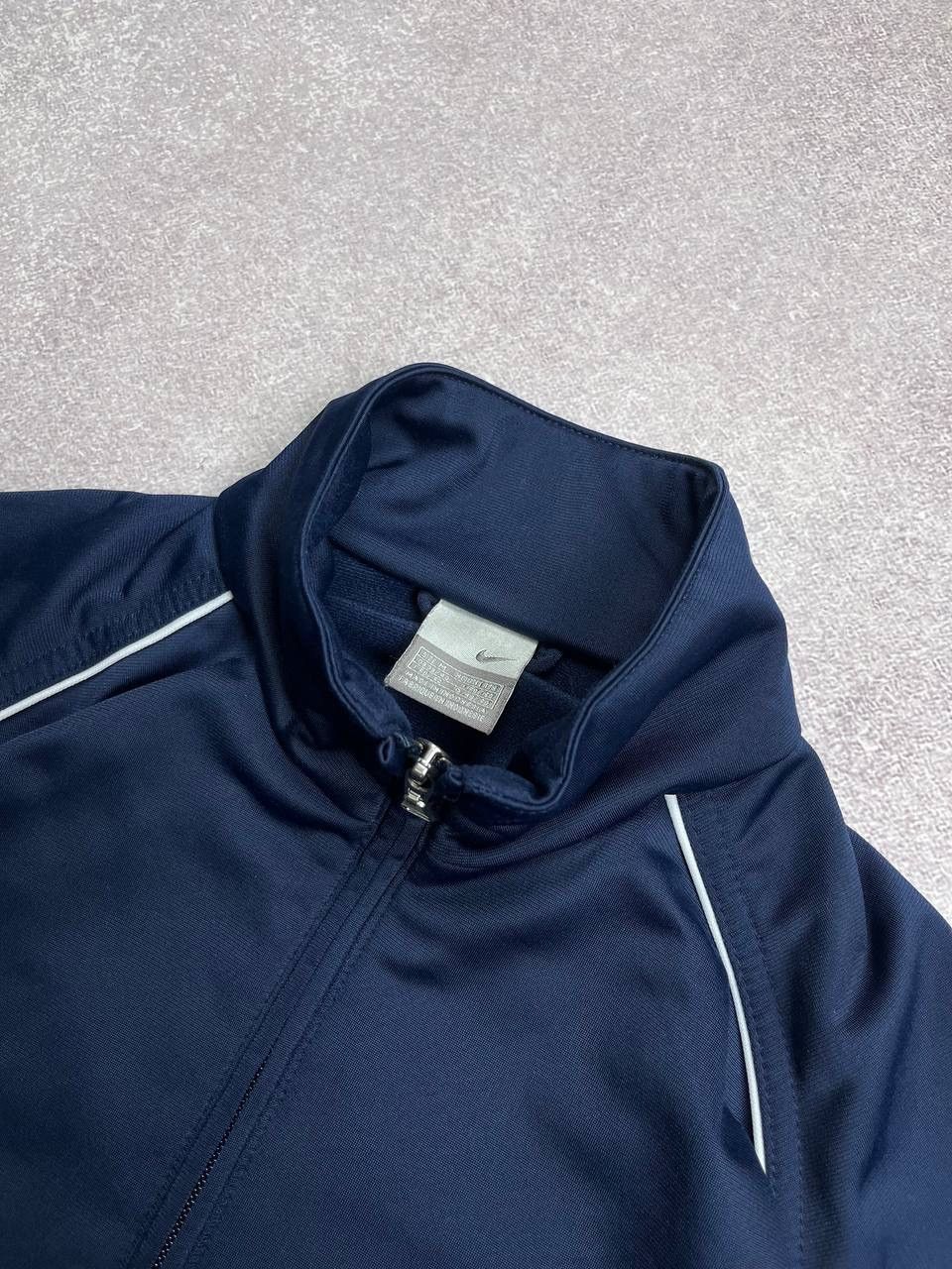 Nike × Vintage Vintage Nike Swoosh Boxy Olympic Zip Jacket Y2K M Size US M / EU 48-50 / 2 - 3 Thumbnail