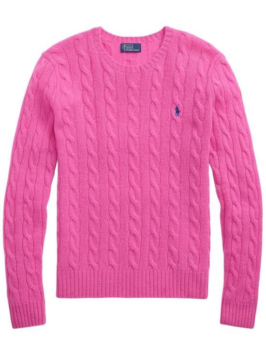 Polo Ralph Lauren POLO RALPH LAUREN Women Sweater 211 971865 008 Pink Size L / US 10 / IT 46 - 1 Preview