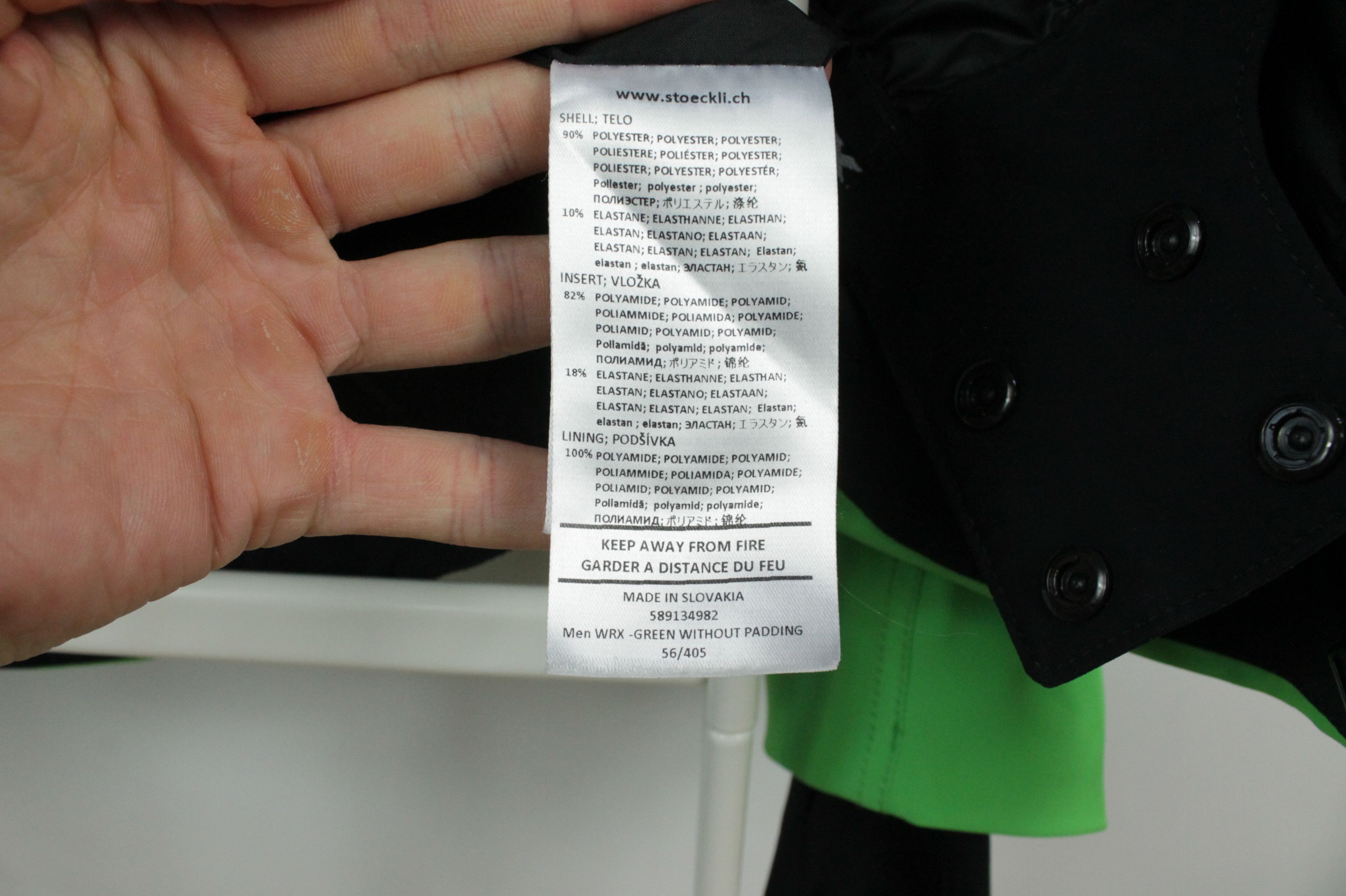 Other Stöckli WRX 4-Way Stretch Ski Green Jacket Men's Size US S / EU 44-46 / 1 - 15 Thumbnail