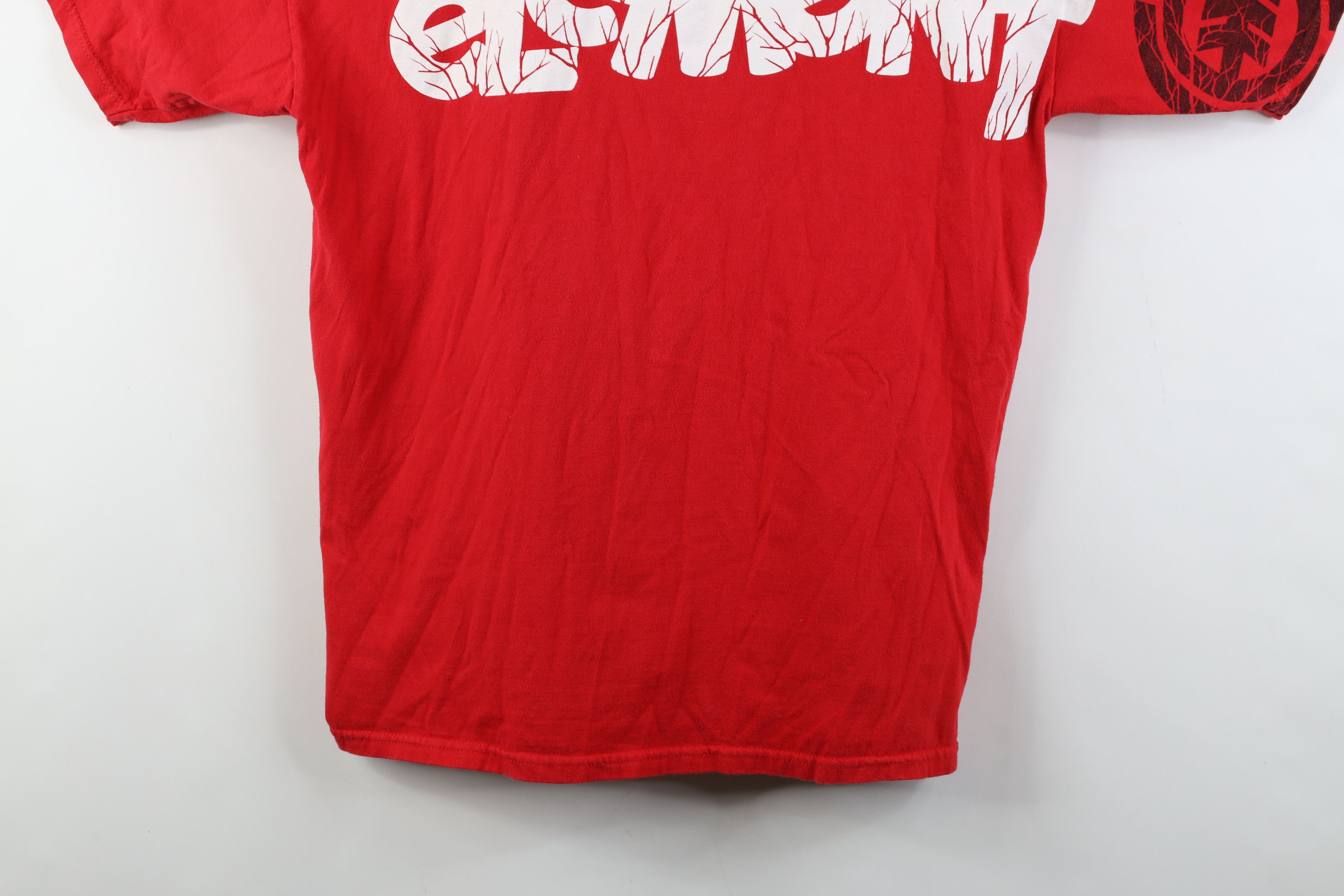 Element Vintage 90s Y2K Element Skateboards Bam Margera T-Shirt Red Size US L / EU 52-54 / 3 - 3 Thumbnail
