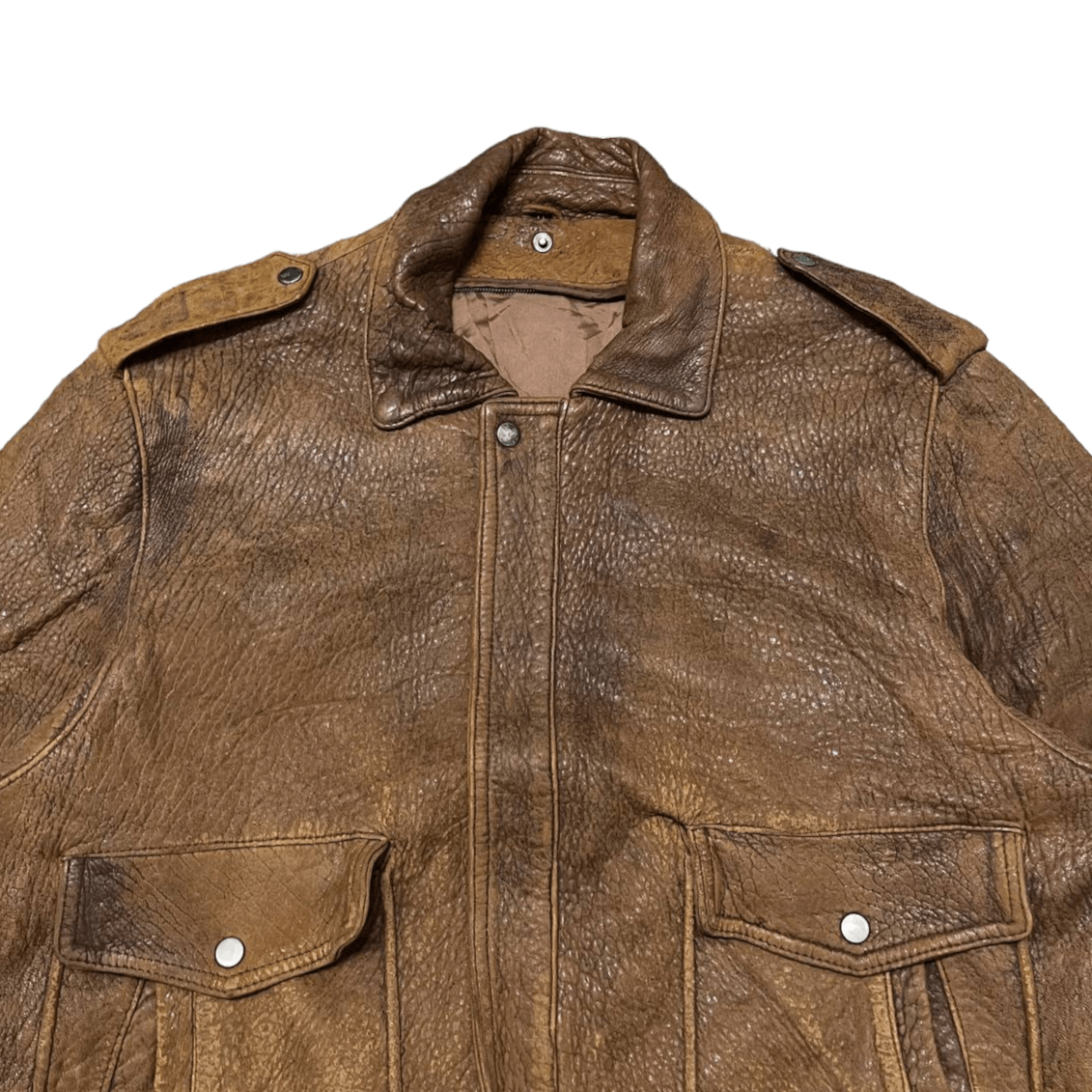 Japanese Brand Vintage Japanese Brand Leather Jacket Size US L / EU 52-54 / 3 - 2 Thumbnail