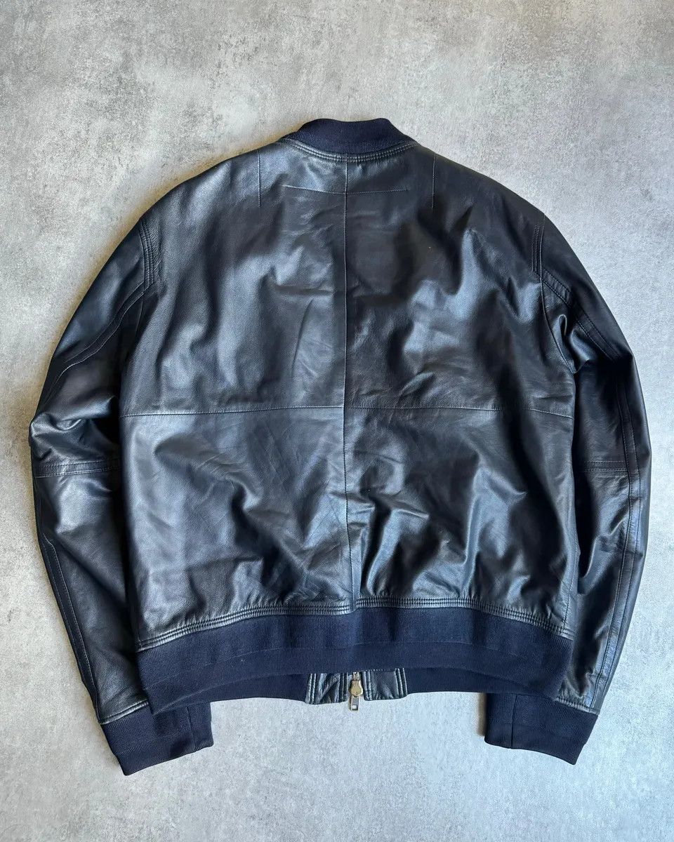 Givenchy SS2013 Givenchy Black Leather Brut Leather Jacket by Riccardo Tisci Size US L / EU 52-54 / 3 - 5 Thumbnail