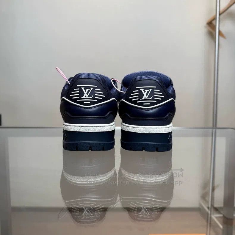 Louis Vuitton Louis Vuitton MAXI Valentine's Day Limited Dark Blue Fat D Size US 6 / EU 39 - 4 Thumbnail