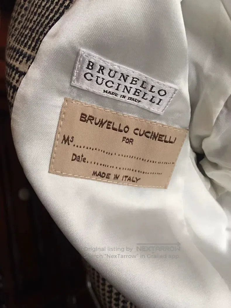 Brunello Cucinelli Brunello Cucinelli Wool knit wire suit jacket Size XXS / US 00 / IT 34 - 5 Thumbnail