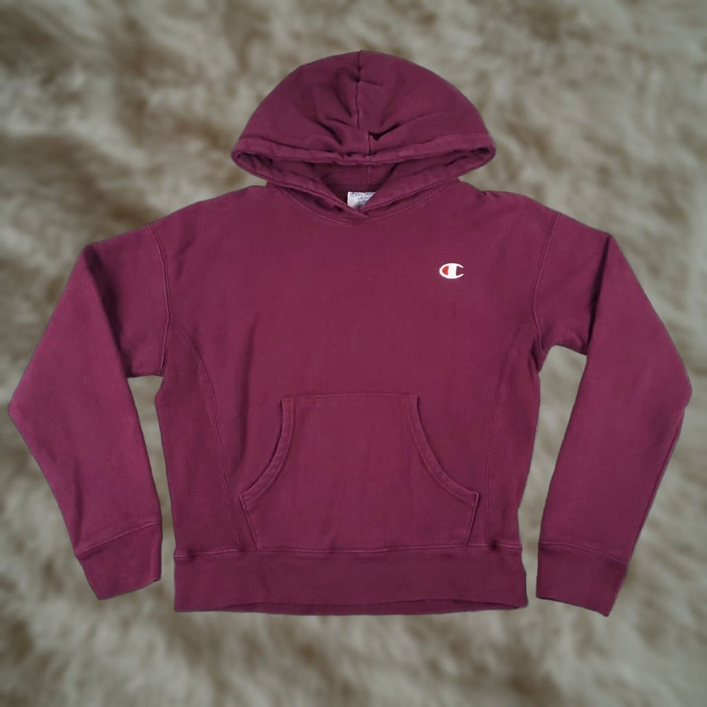 Champion VINTAGE Champion Purple Reverse Weave Hoodie Adult Small Size US S / EU 44-46 / 1 - 1 Thumbnail