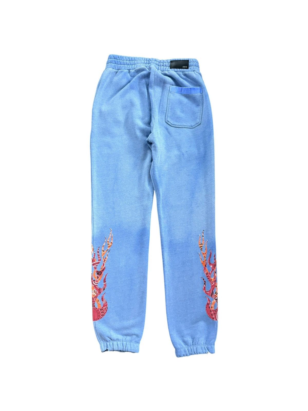 Amiri Amiri TGCW Flame Patch Sweatpants Size US 36 / EU 52 - 2 Thumbnail
