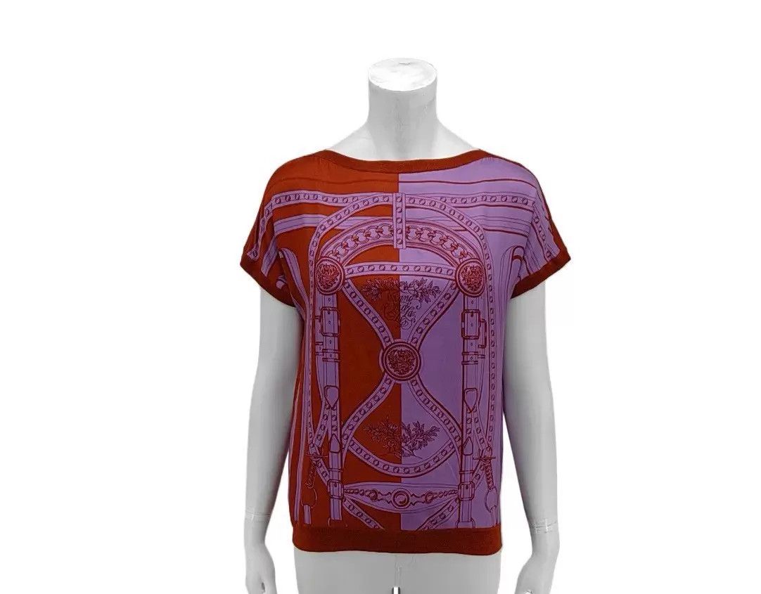 Hermes Hermes Short Sleeve Tee with Tags Size XS / US 0-2 / IT 36-38 - 1 Thumbnail