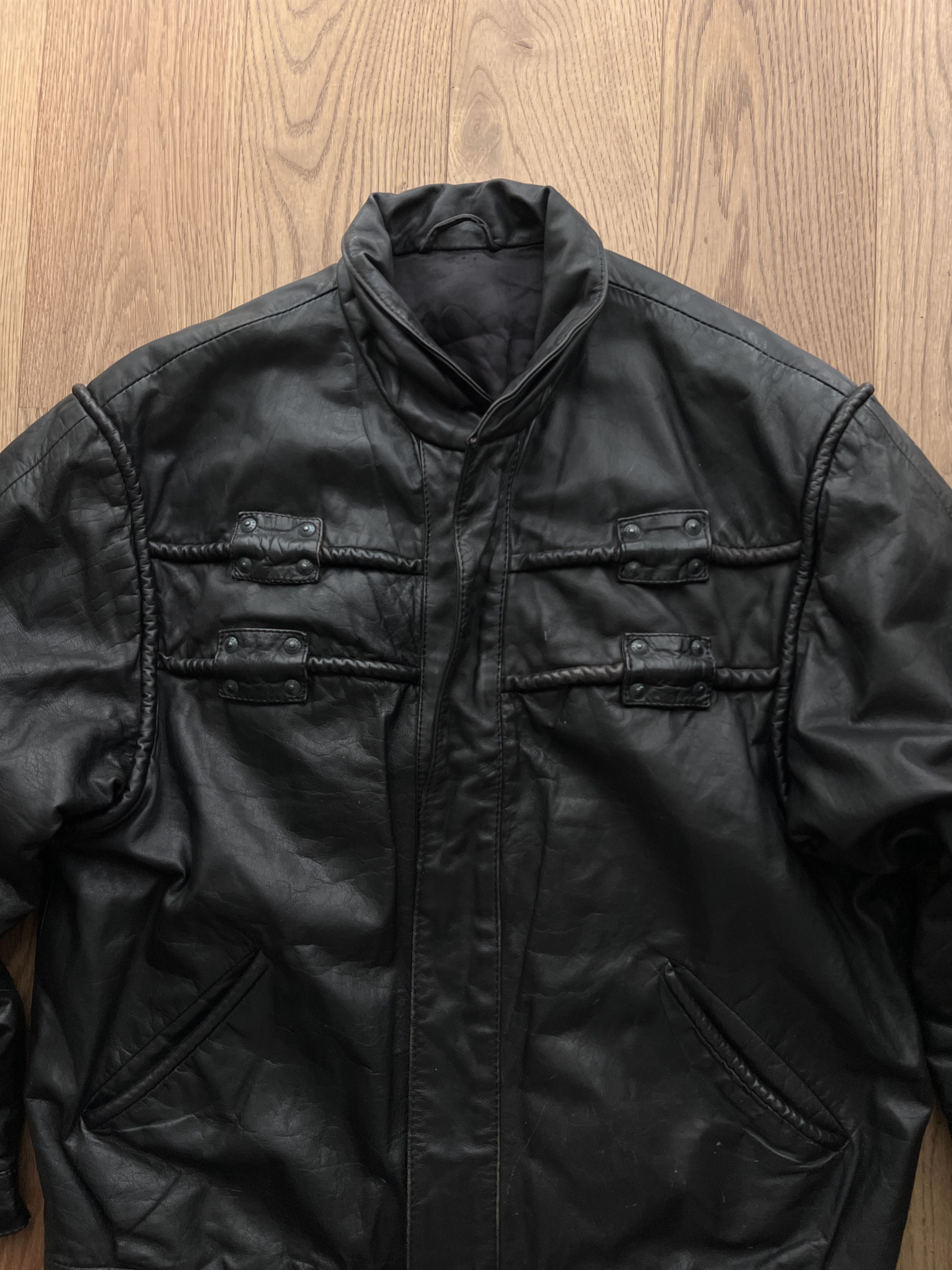 Hysteric Glamour Archive Schott Avirex type leather bomber jacket boxy baggy Size US M / EU 48-50 / 2 - 10 Thumbnail