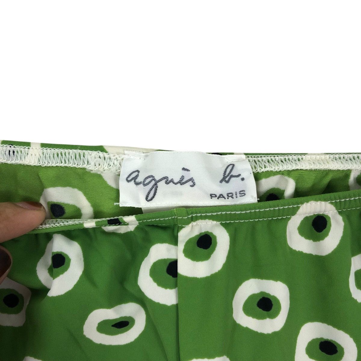 agnes b. Designer AGNES B HOMME PARIS Made in Japan Polkadot Legging Size 34" / US 12 / IT 48 - 5 Thumbnail