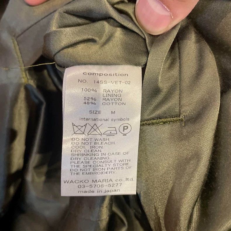 Wacko Maria wacko maria Reversible Jacket with Embroidered Madonna of t Size US M / EU 48-50 / 2 - 7 Thumbnail