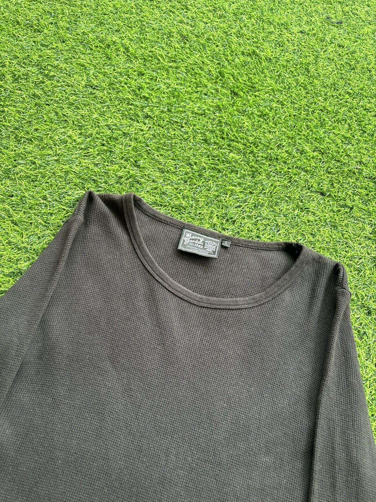 Hysteric Glamour Y2k Merry Garden Black Slimfit Longsleeve Size US L / EU 52-54 / 3 - 3 Thumbnail