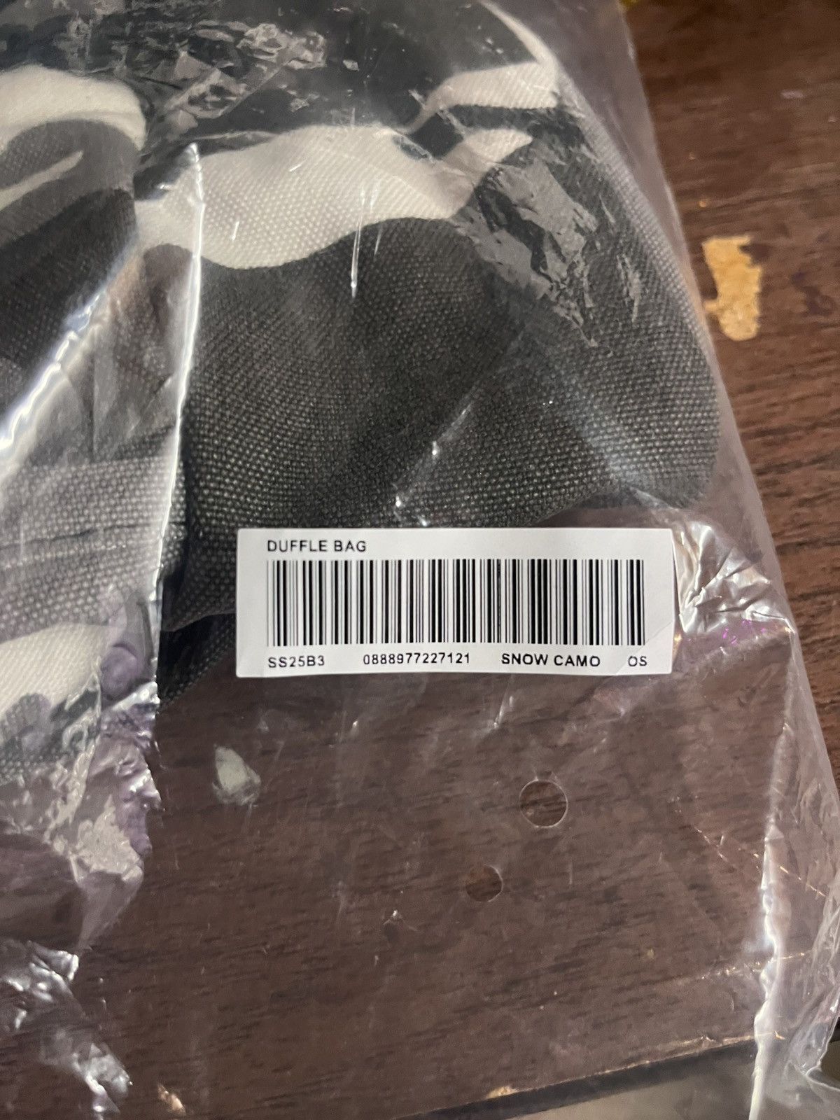 Supreme Supreme snow camo duffle bag Size ONE SIZE - 5 Thumbnail