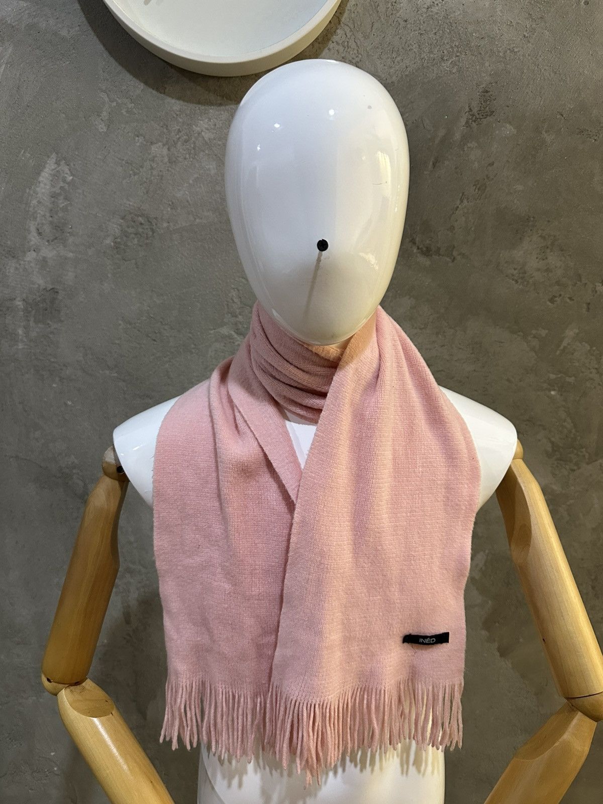 Yohji Yamamoto Ined By Yohji Yamamoto Wool Scarves Muffler Neckwear Size ONE SIZE - 6 Thumbnail
