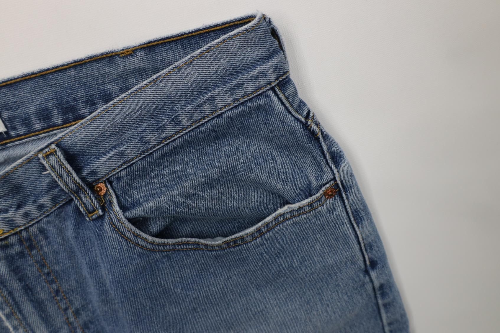 Levi's Vintage Y2K 2003 Levis 505 Regular Straight Leg Denim Jeans Size US 38 / EU 54 - 8 Thumbnail