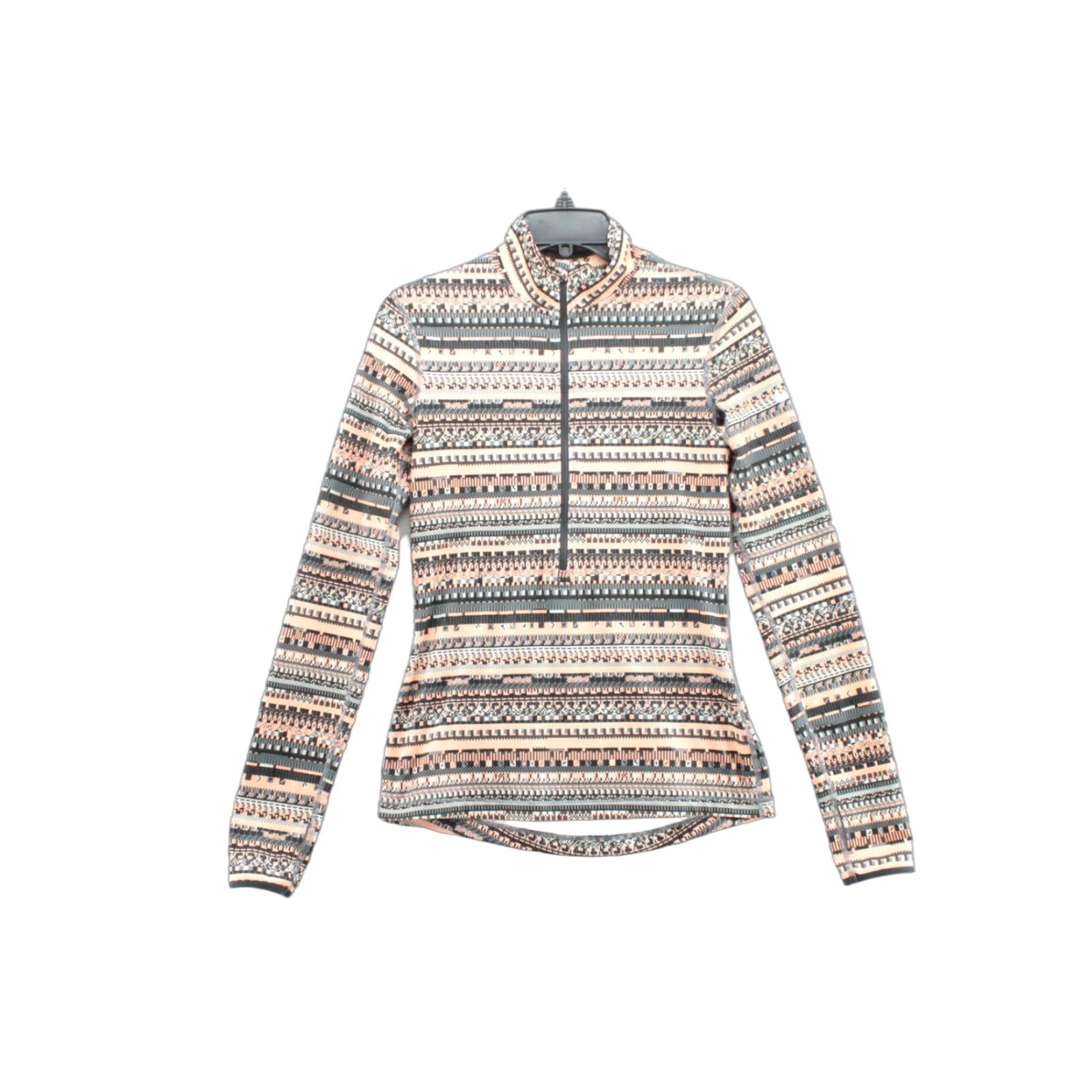 Nike Nike Pro Womens Multicolor HyperWarm Static 1/2 Zip Long Sleeve Pullover Size S Size S / US 4 / IT 40 - 1 Thumbnail