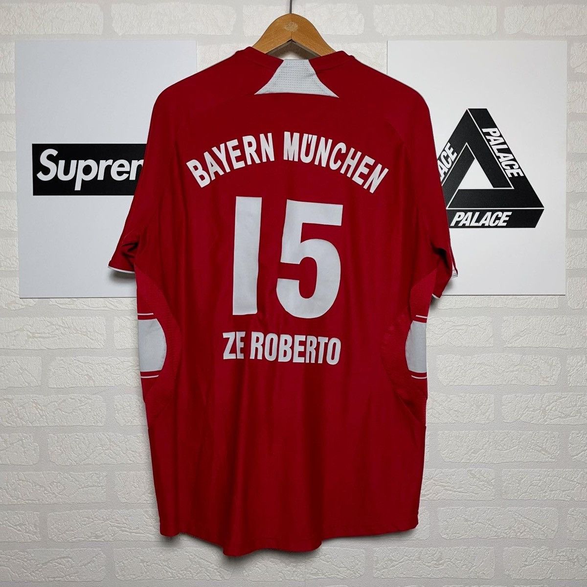 Adidas BAYERN MUNICH 2007 2008 ZE ROBERTO FOOTBALL SHIRT SOCCER Size US M / EU 48-50 / 2 - 1 Thumbnail