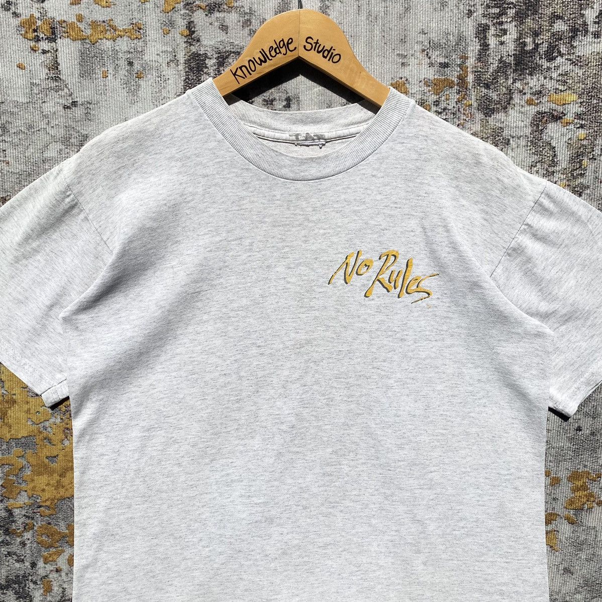 Vintage Vintage No Rules Scrape Yourself Shirt Baggy Size US S / EU 44-46 / 1 - 8 Thumbnail