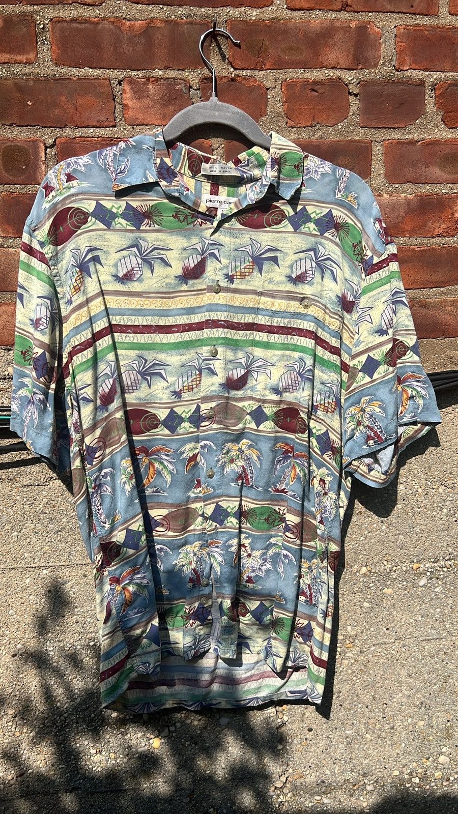 Designer × Pierre Cardin × Vintage Pierre Cardin 90s Hawaiian Shirt Size US M / EU 48-50 / 2 - 1 Thumbnail