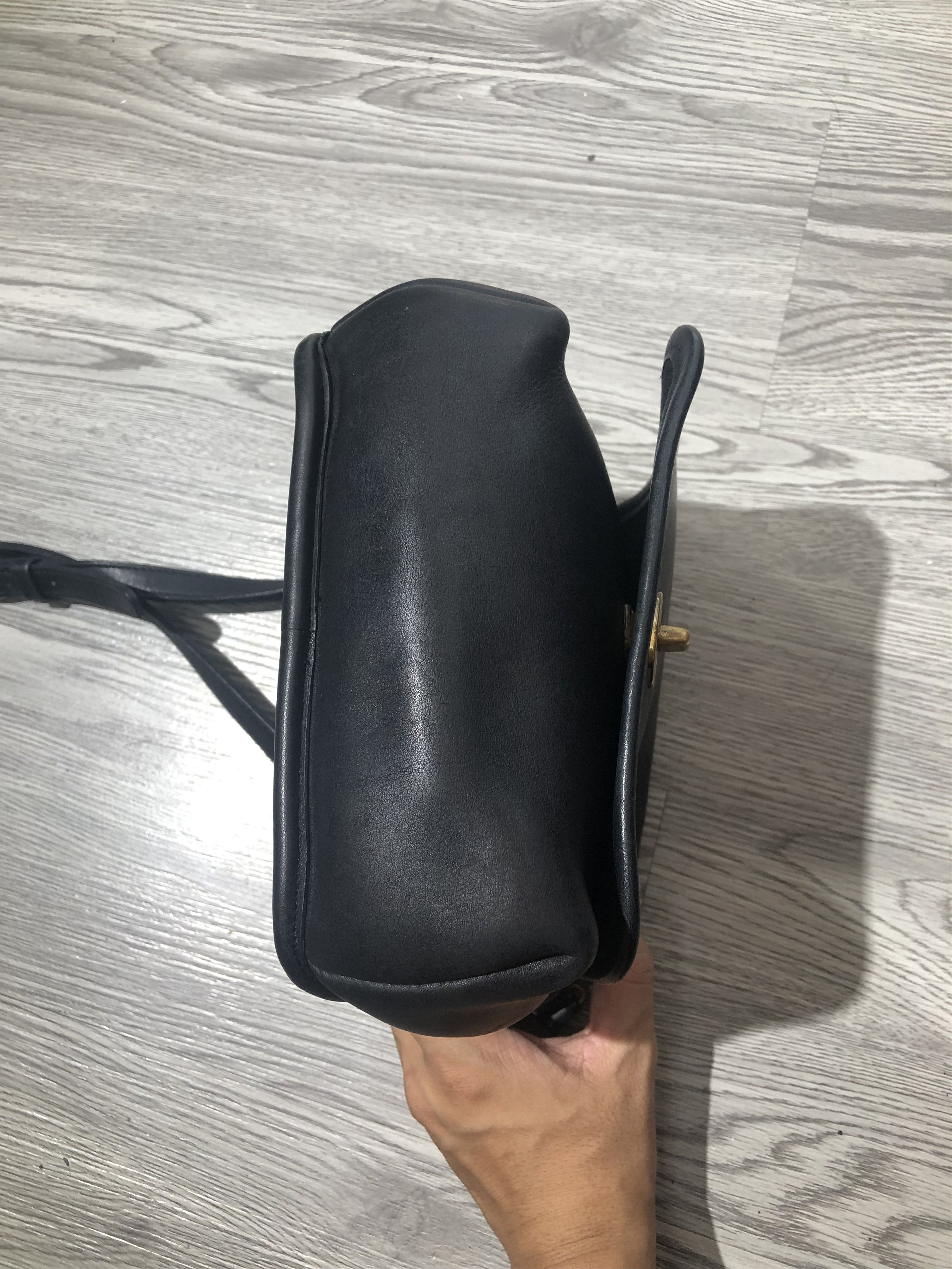 Coach Vintage Old COACH Companion Flap 9076 Black Leather Size ONE SIZE - 11 Thumbnail