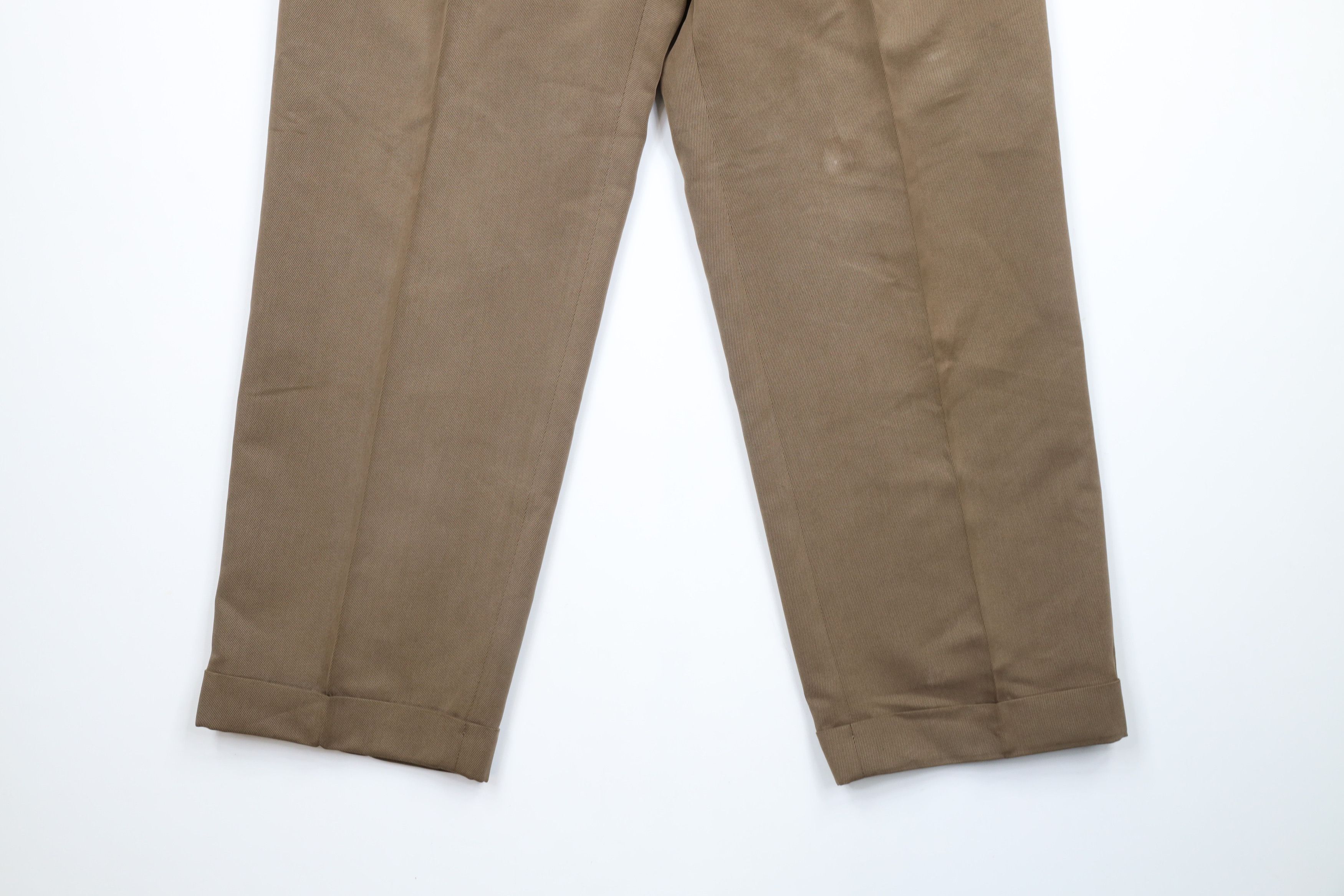 Vintage Vintage 90s Ballin Rayon Microfiber Pleated Wide Leg Pants Size US 36 / EU 52 - 4 Thumbnail