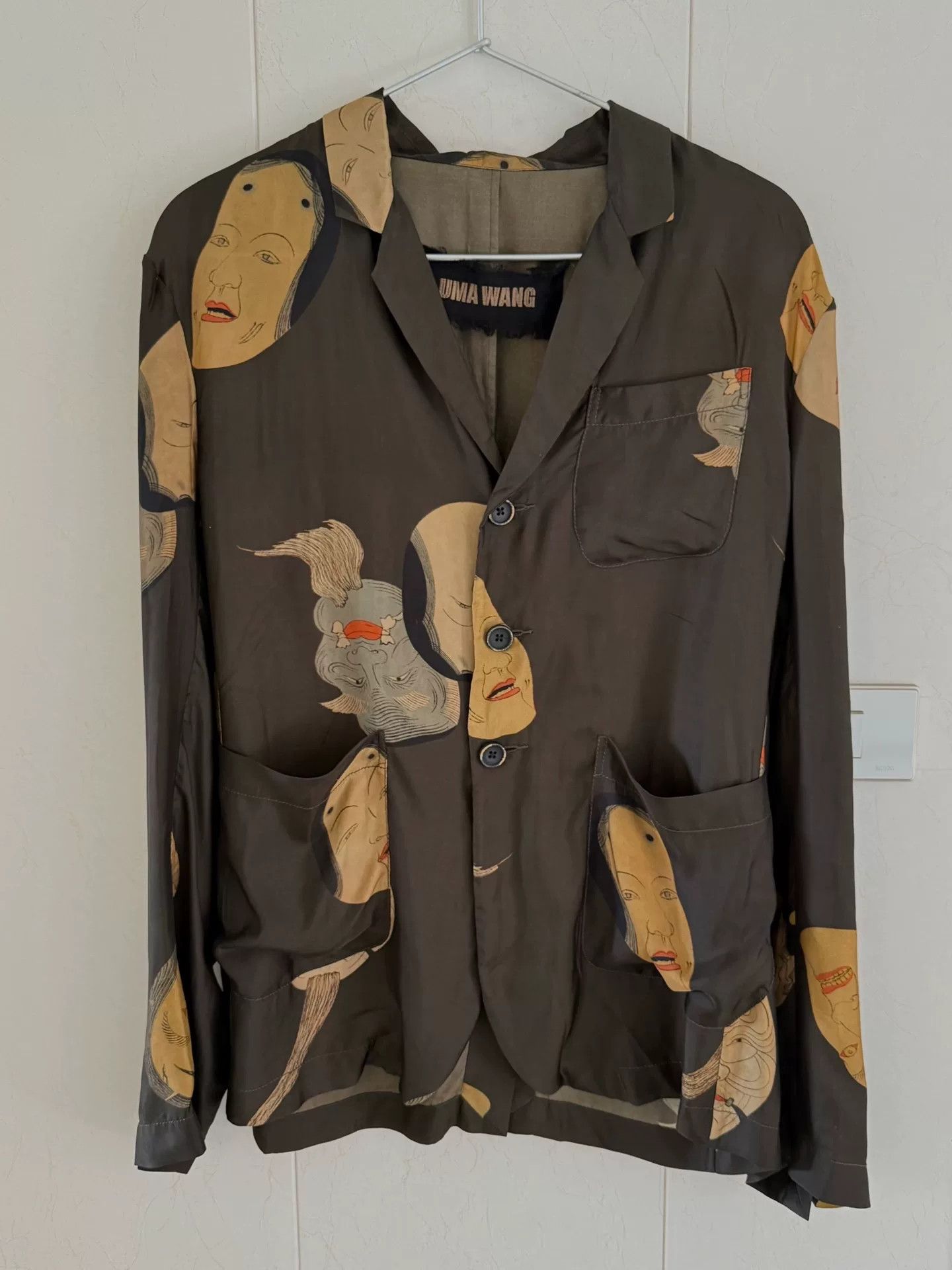 Uma Wang Uma Wang 20SS Noh Face Jacket Size US M / EU 48-50 / 2 - 1 Thumbnail