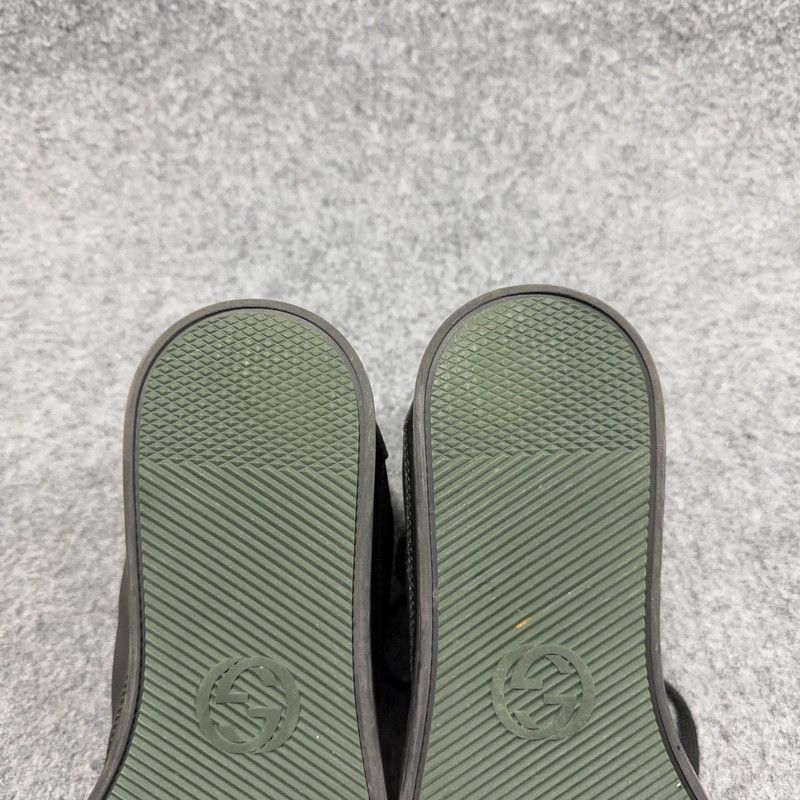 Gucci Gucci Stylish High-Top Sneakers in Green and Black -2508 Size US 8.5 / EU 41-42 - 2 Thumbnail
