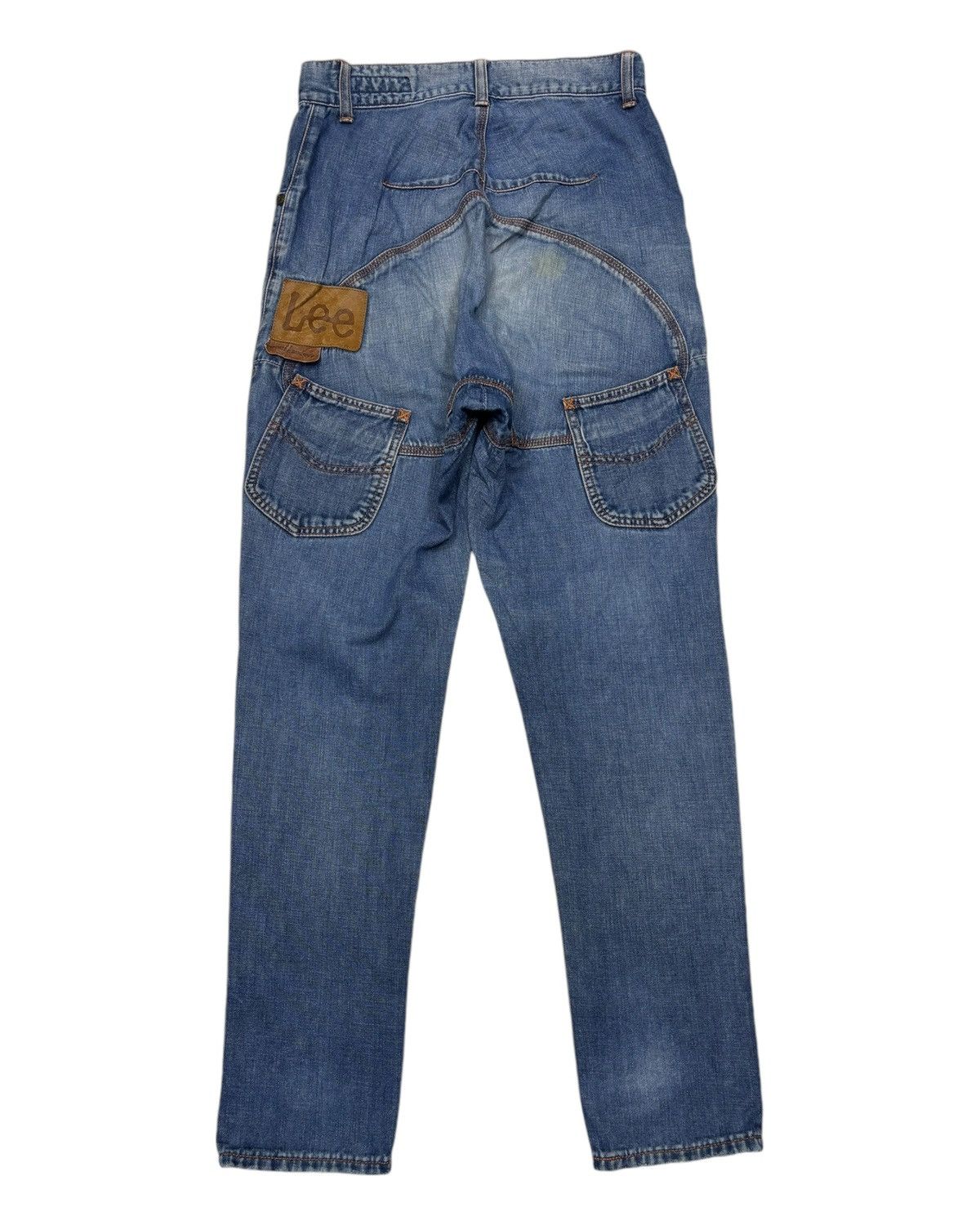 Issey Miyake ISSEY MIYAKE MERCIBEAUCOUP X LEE DROP CROTCH DENIM JEANS Size US 29 - 2 Thumbnail