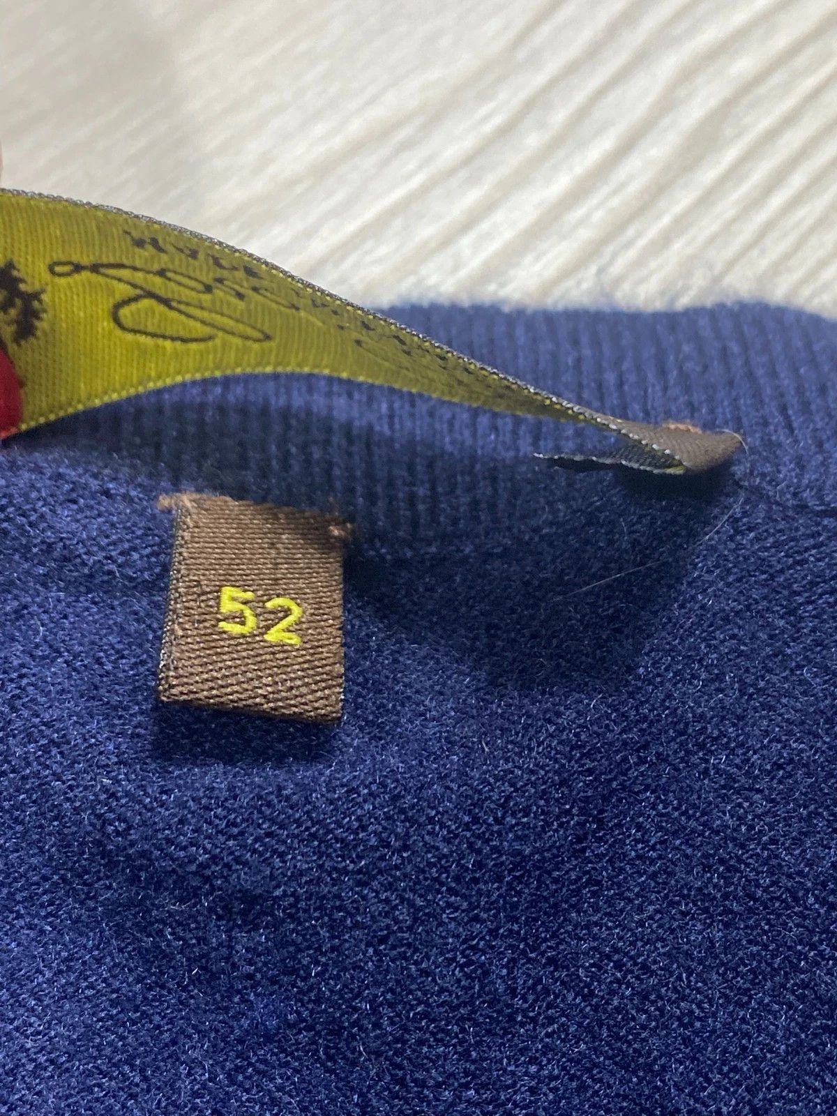 Loro Piana Loro Piana Sweater Wool 100% Blue Size US M / EU 48-50 / 2 - 4 Thumbnail