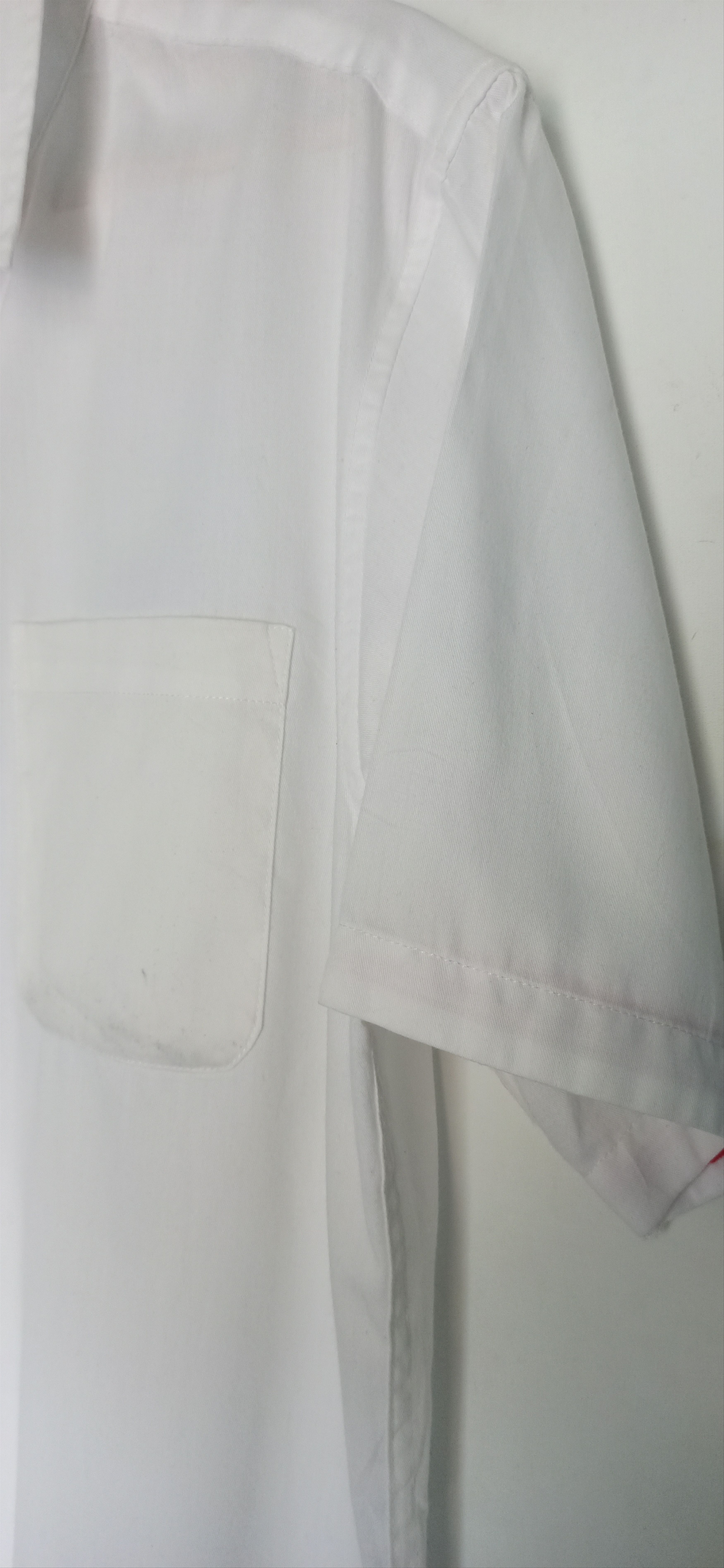 Japanese Brand 🔥Vintage Nissan Work Button Up White Shirt Embroidery Logo Size US L / EU 52-54 / 3 - 8 Thumbnail