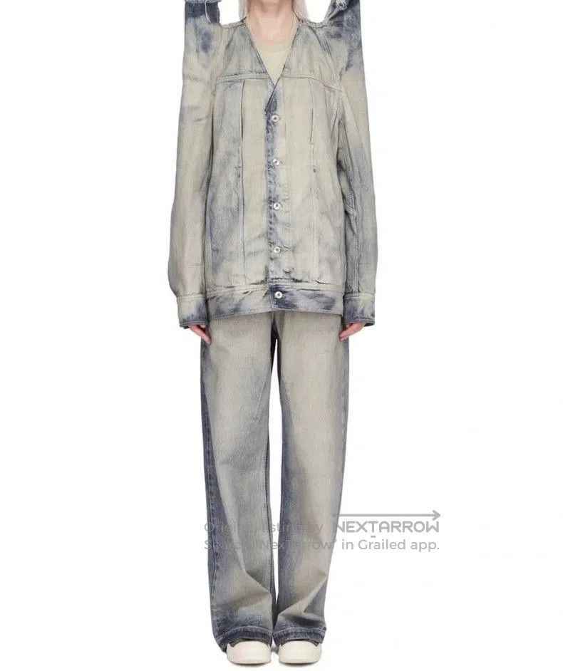 Rick Owens Rick Owens Devil's horn shoulder pad jacket. Size US M / EU 48-50 / 2 - 6 Thumbnail