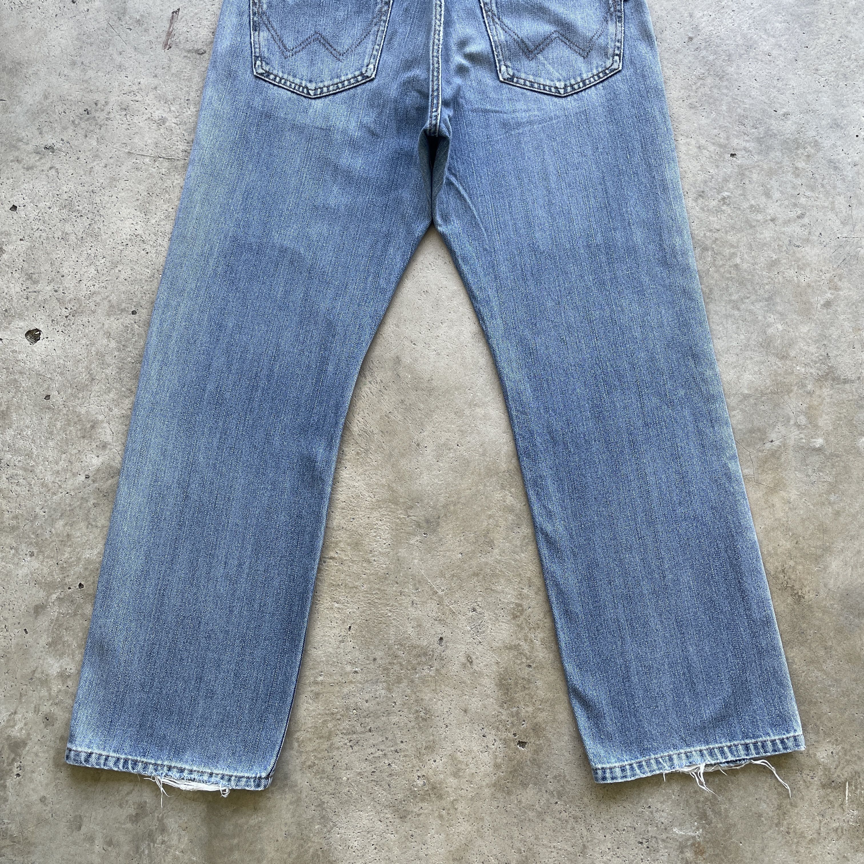 Edwin × Japanese Brand × Vintage W33 VINTAGE EDWIN 403 JEANS DISTRESSED DENIM FADED PANTS Size US 33 - 9 Thumbnail