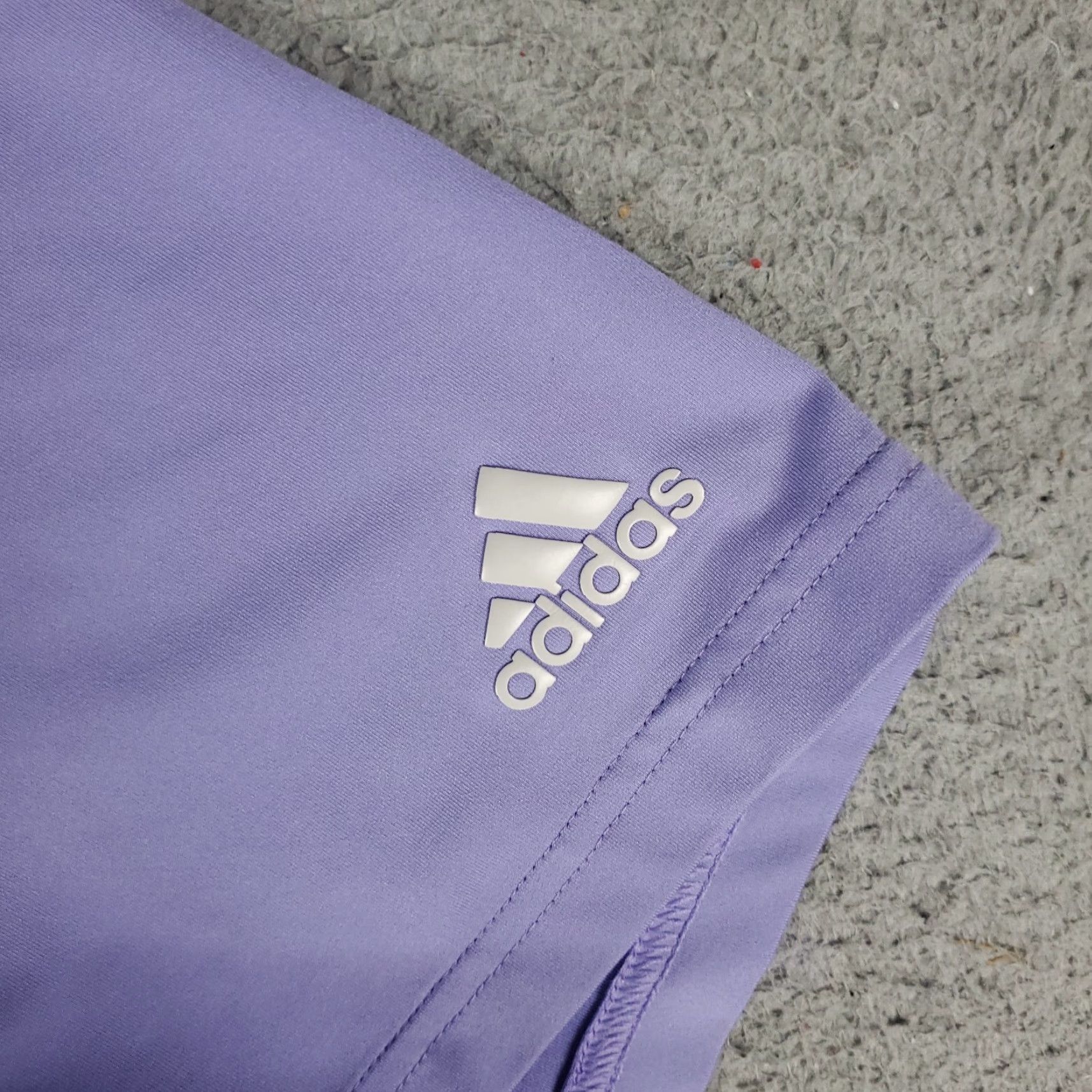 Adidas Adidas Polo Shirt Mens XL Purple Polo Shirt Casual Golf Short Sleeve Men Active Size US XL / EU 56 / 4 - 3 Thumbnail