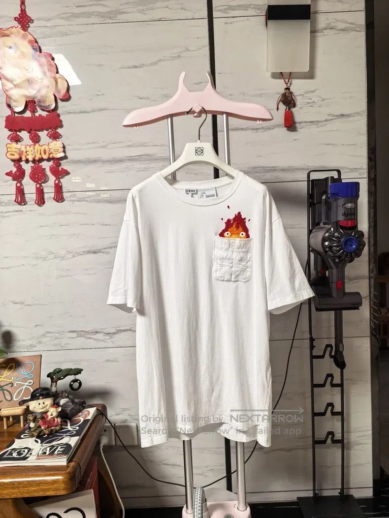 Loewe Loewe Little flame short-sleeve T-shirt Size US M / EU 48-50 / 2 - 1 Thumbnail