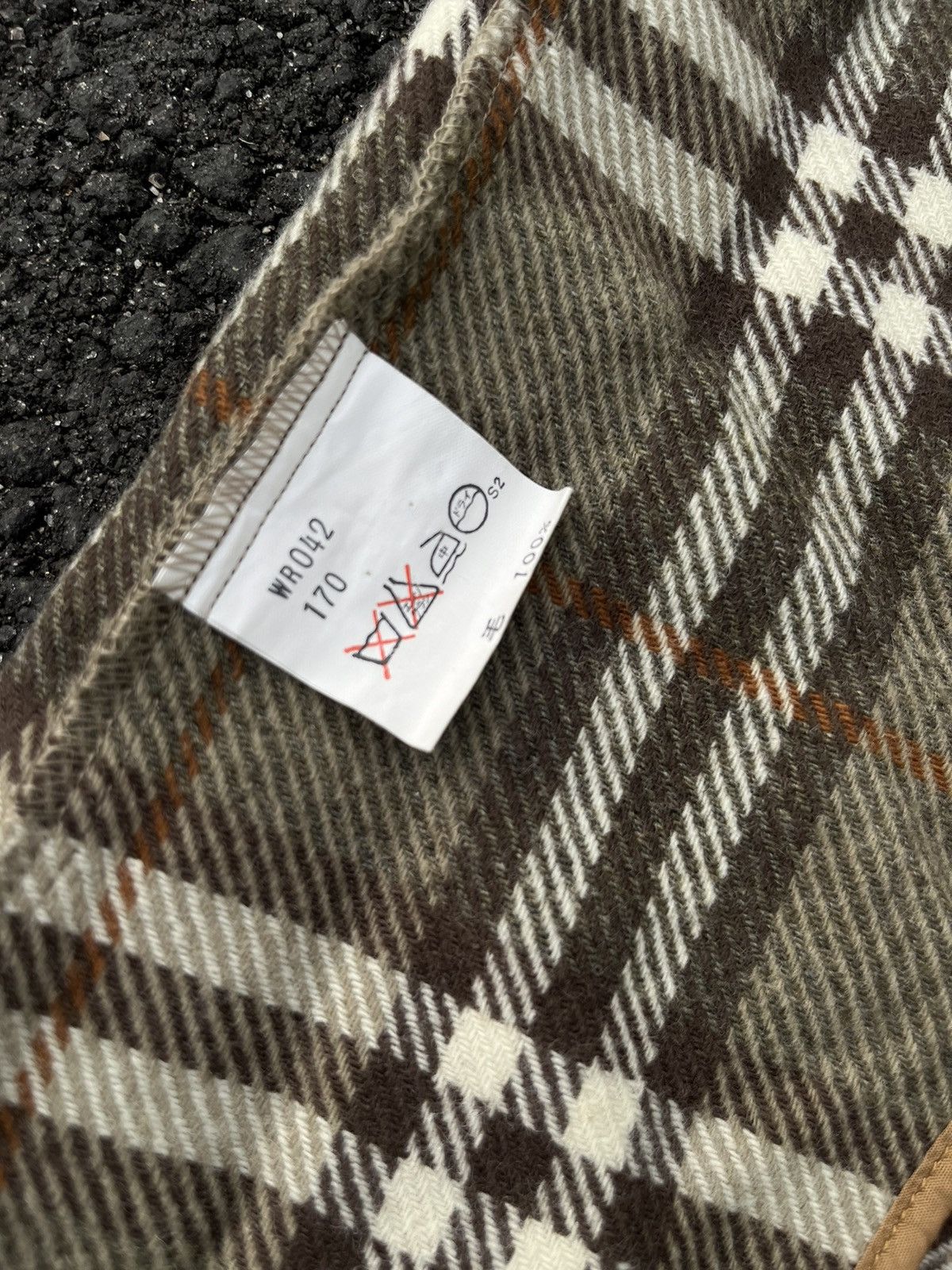 Burberry × Vintage vintage burberry beige nova check wool zip lining vest Size XL / US 12-14 / IT 48-50 - 4 Thumbnail