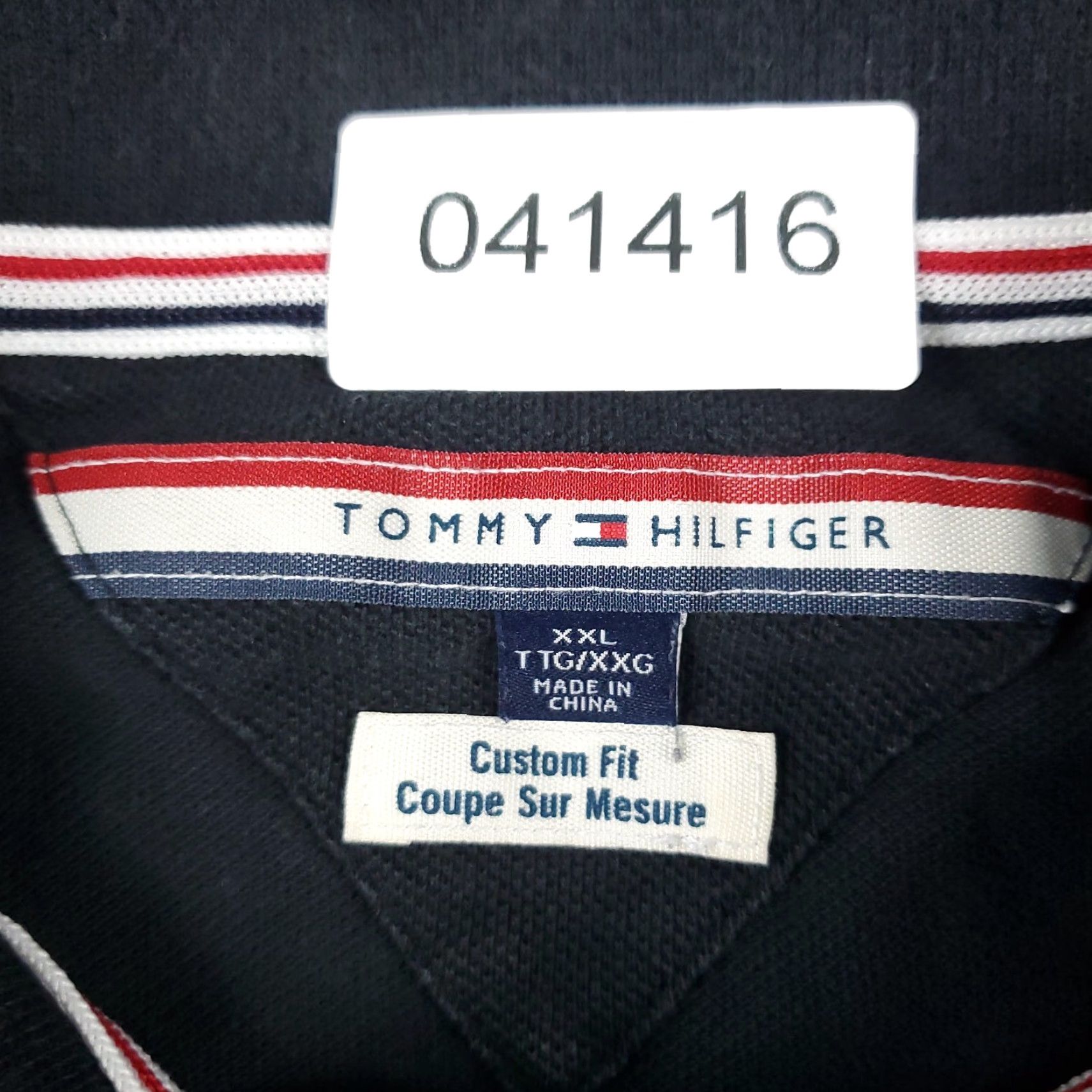 Tommy Hilfiger VINTAGE Tommy Hilfiger Polo Shirt Mens 2XL Black Casual Short Sleeve Polo Mens 2XL Black Tommy Hilfiger Shirts Mens Size US XXL / EU 58 / 5 - 6 Thumbnail