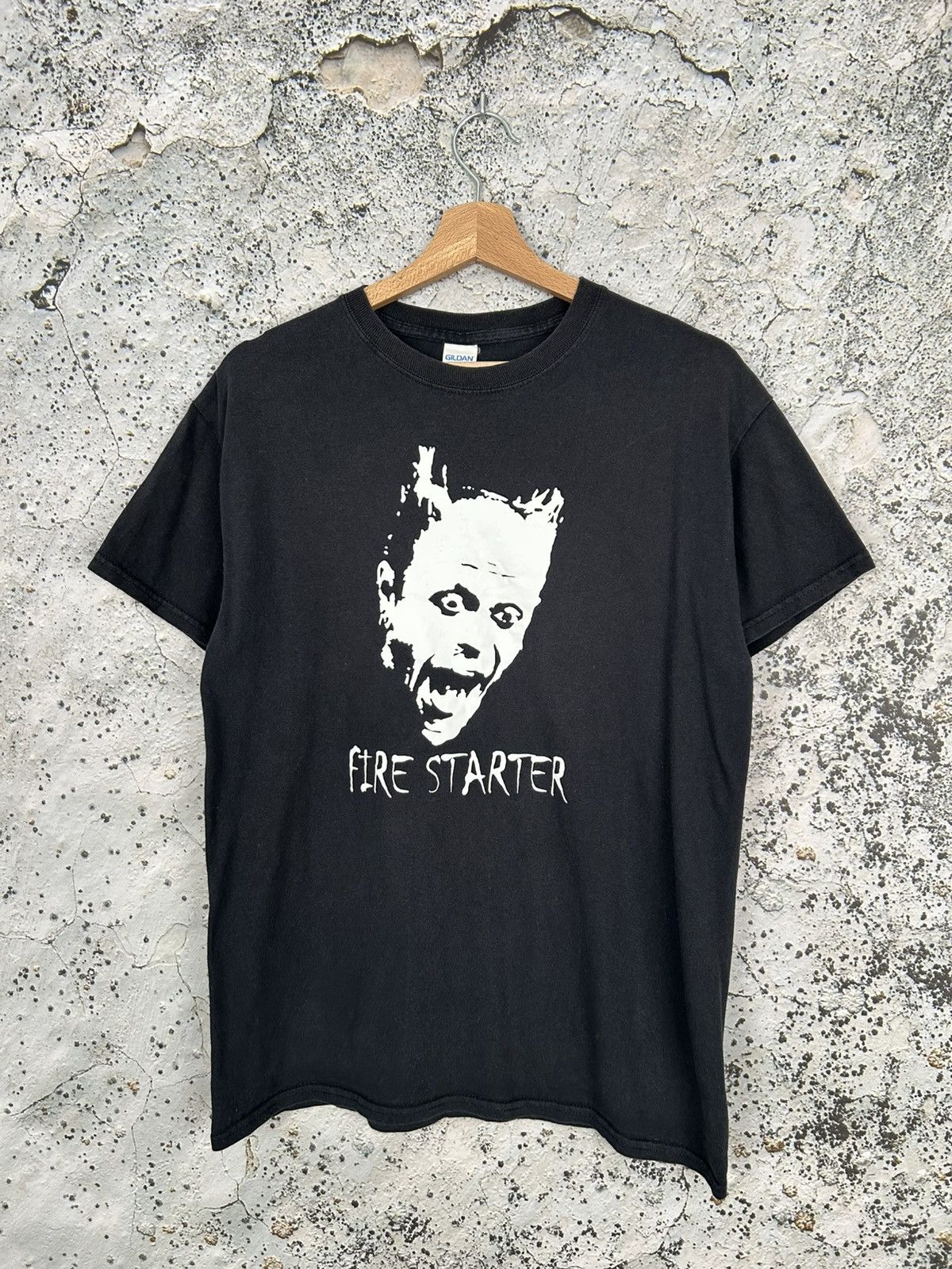 Band Tees Vintage The Prodigy Fire Starter Band Tee Hardcore Rare Size US M / EU 48-50 / 2 - 1 Thumbnail