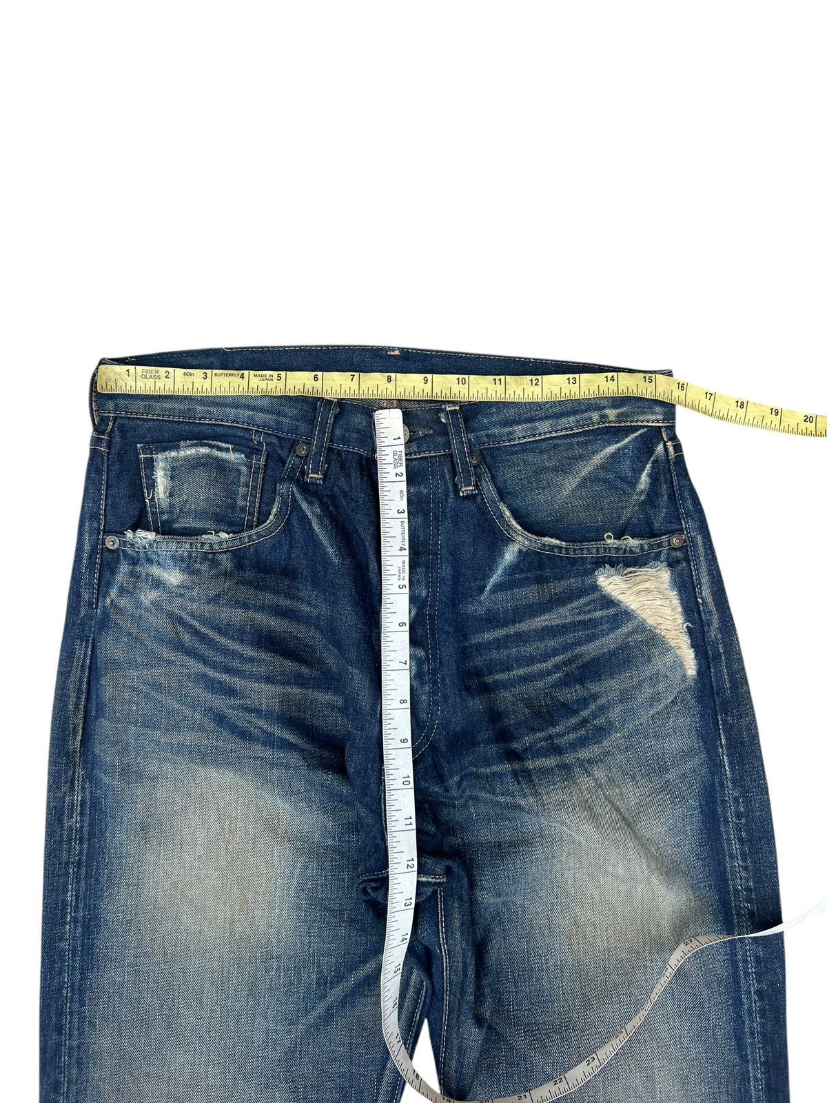 Levi's Vintage Clothing WW2 Model 2006 LVC Levi’s S501XX Big E Denim Selvedge Jeans Size US 31 - 4 Thumbnail