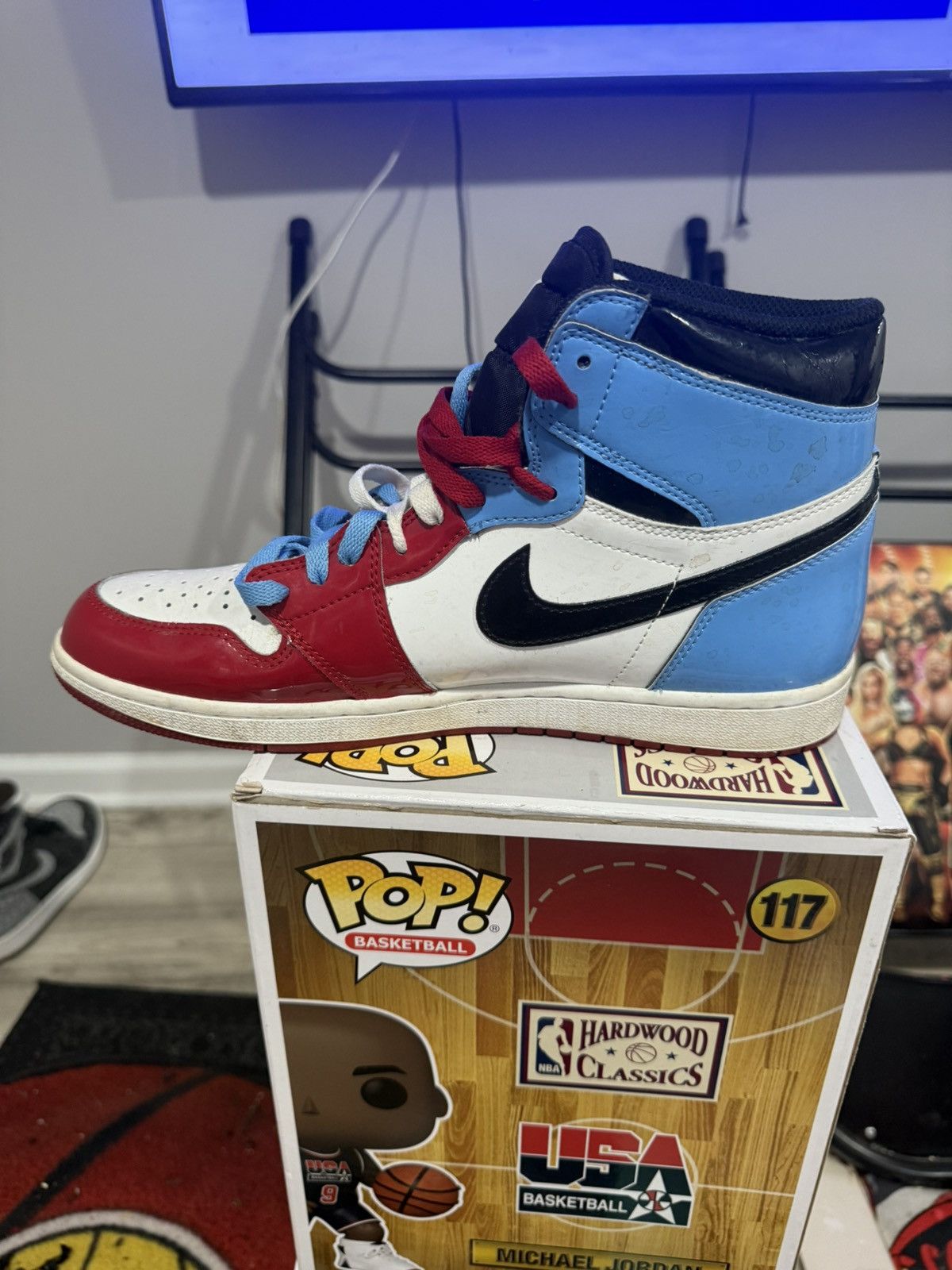 Jordan Brand × Nike Air Jordan 1 Fearless Size US 11 / EU 44 - 4 Thumbnail