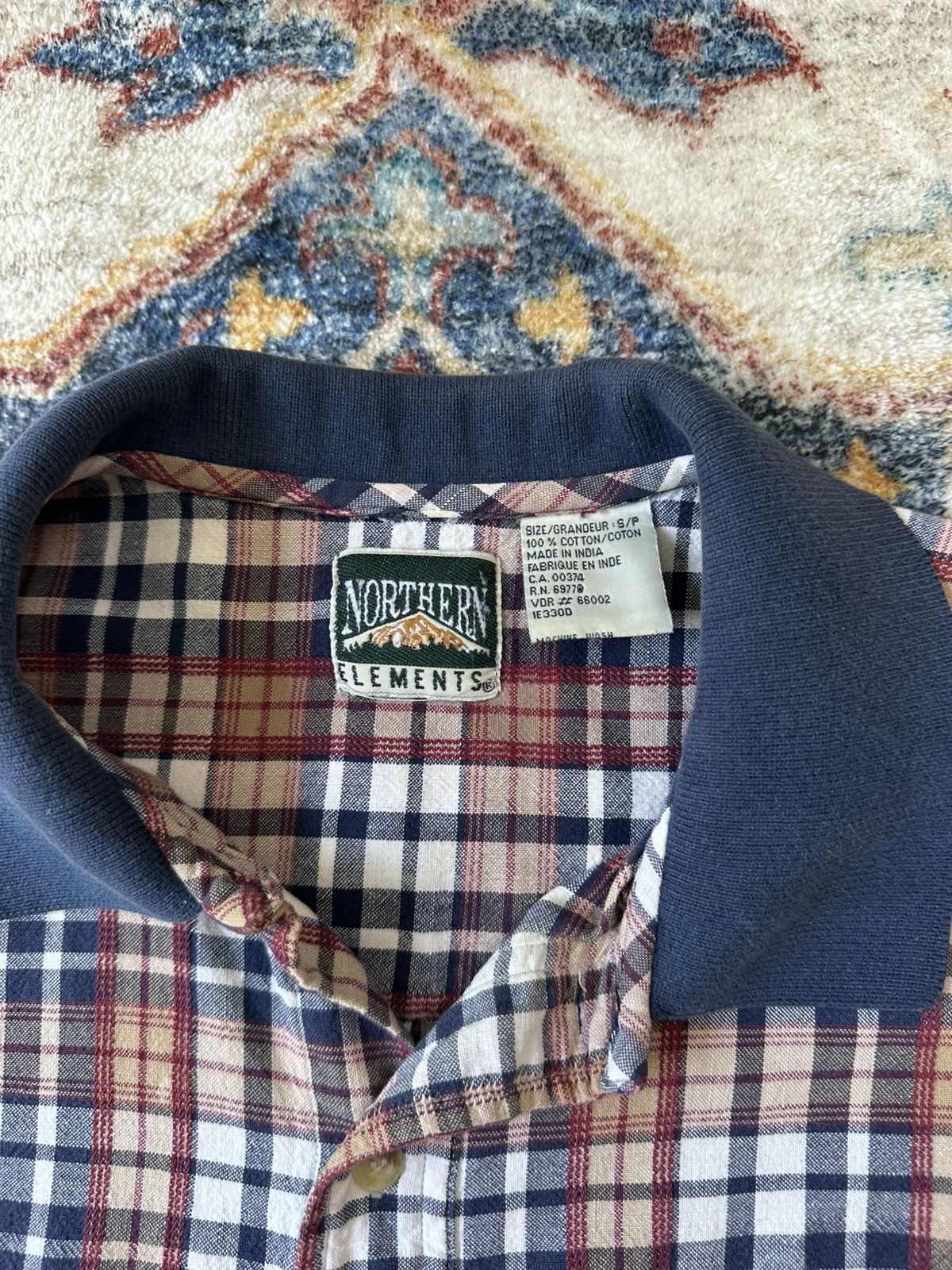 Vintage Vintage Northern Elements Plaid Button-up Shirt Small Size US S / EU 44-46 / 1 - 3 Thumbnail