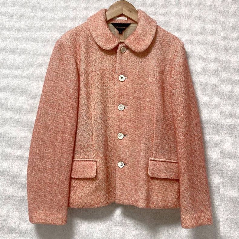Other Comme Des Garcons Pink Retro Crew Neck Top Size S / US 4 / IT 40 - 1 Thumbnail